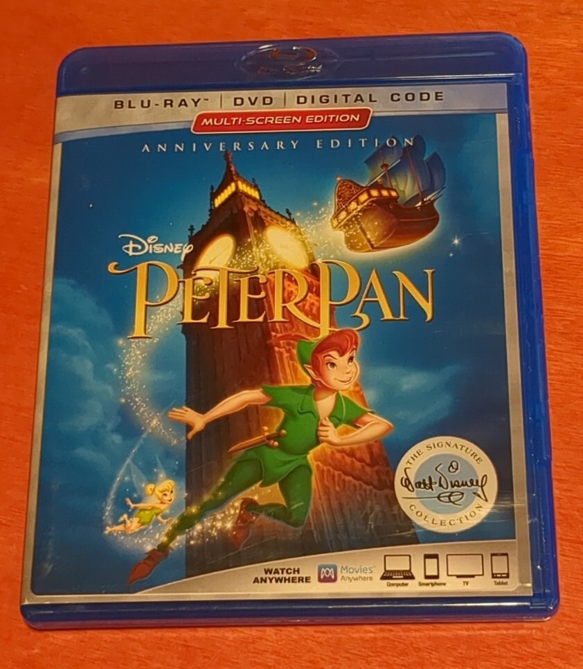 Peter Pan Blu-ray Bobby Driscoll Hans Conried Kathryn Beaumont Tom Conway