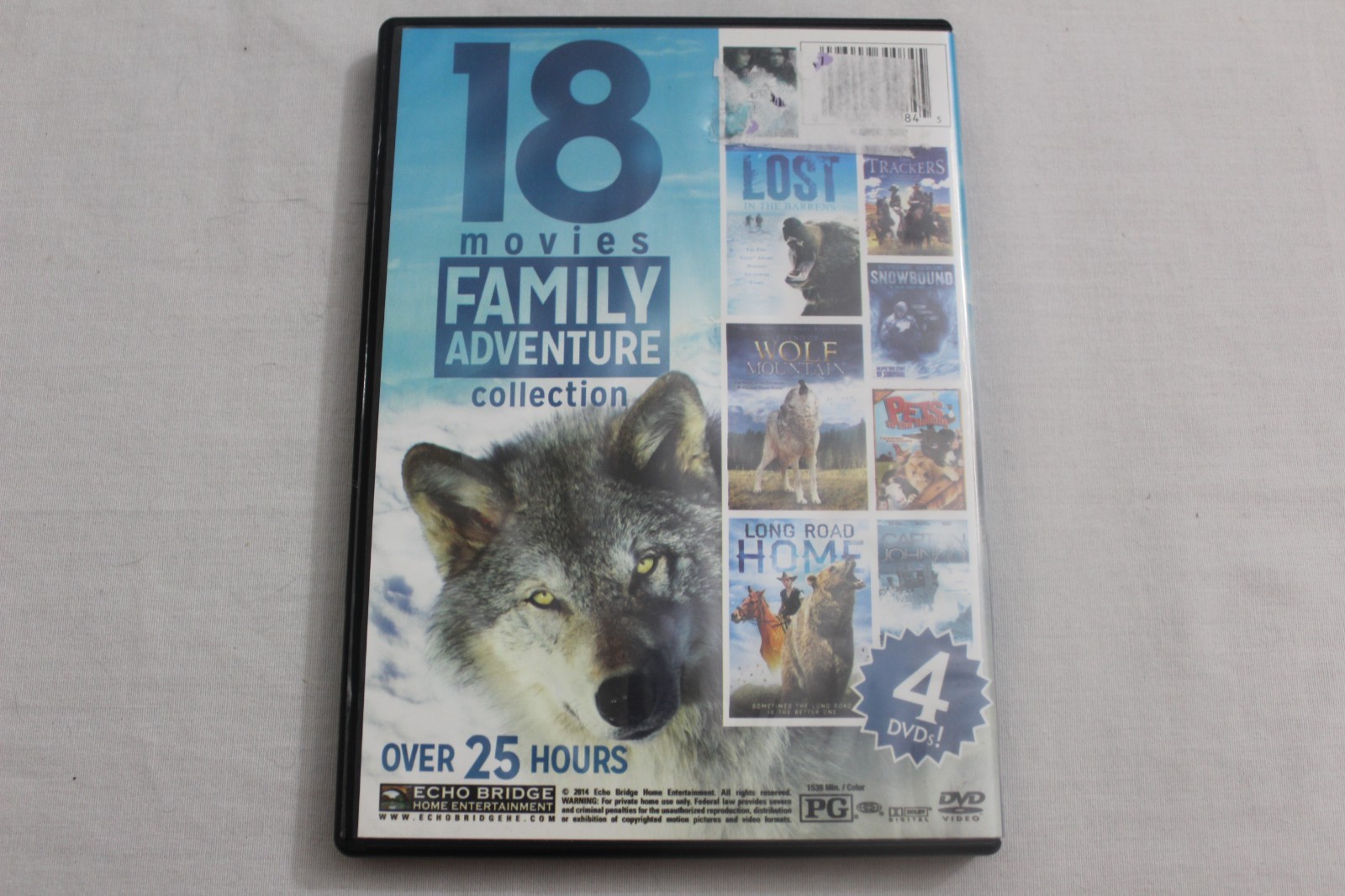 Family Adventure Collection: 18 Movies (DVD, 2014, 4-Disc Set)