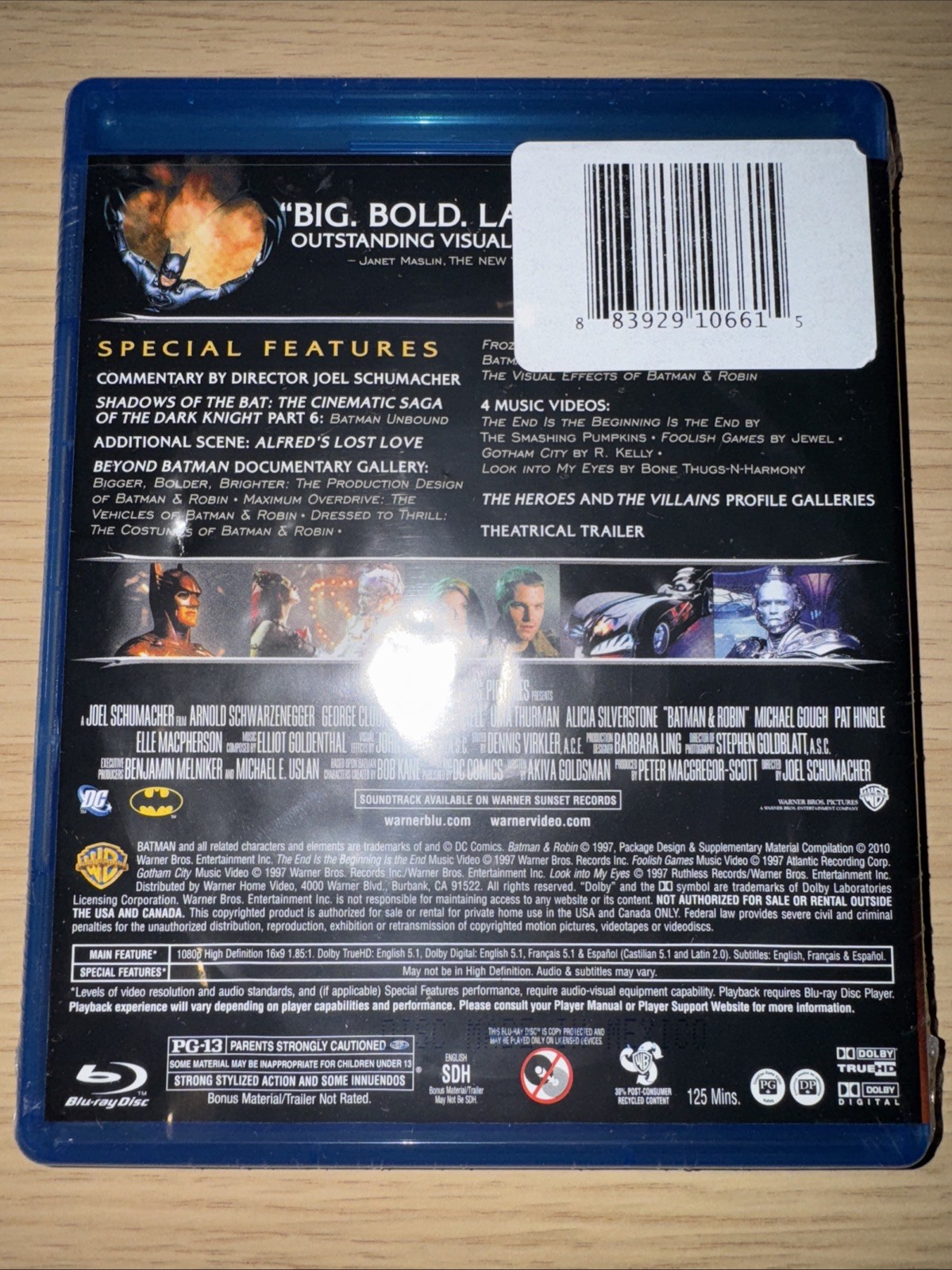 Batman & Robin (Blu-ray, 1997)