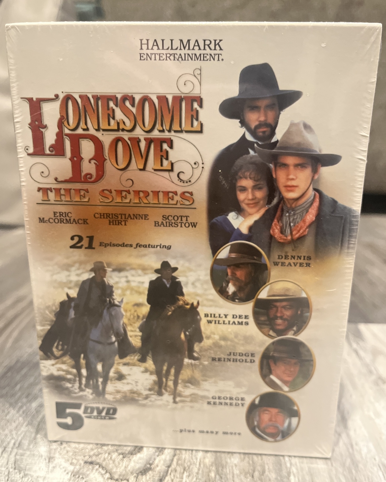 LONESOME DOVE The Series (21 Episodes 5 DVD Box Set) Rare oop BRAND NEW & SEALED