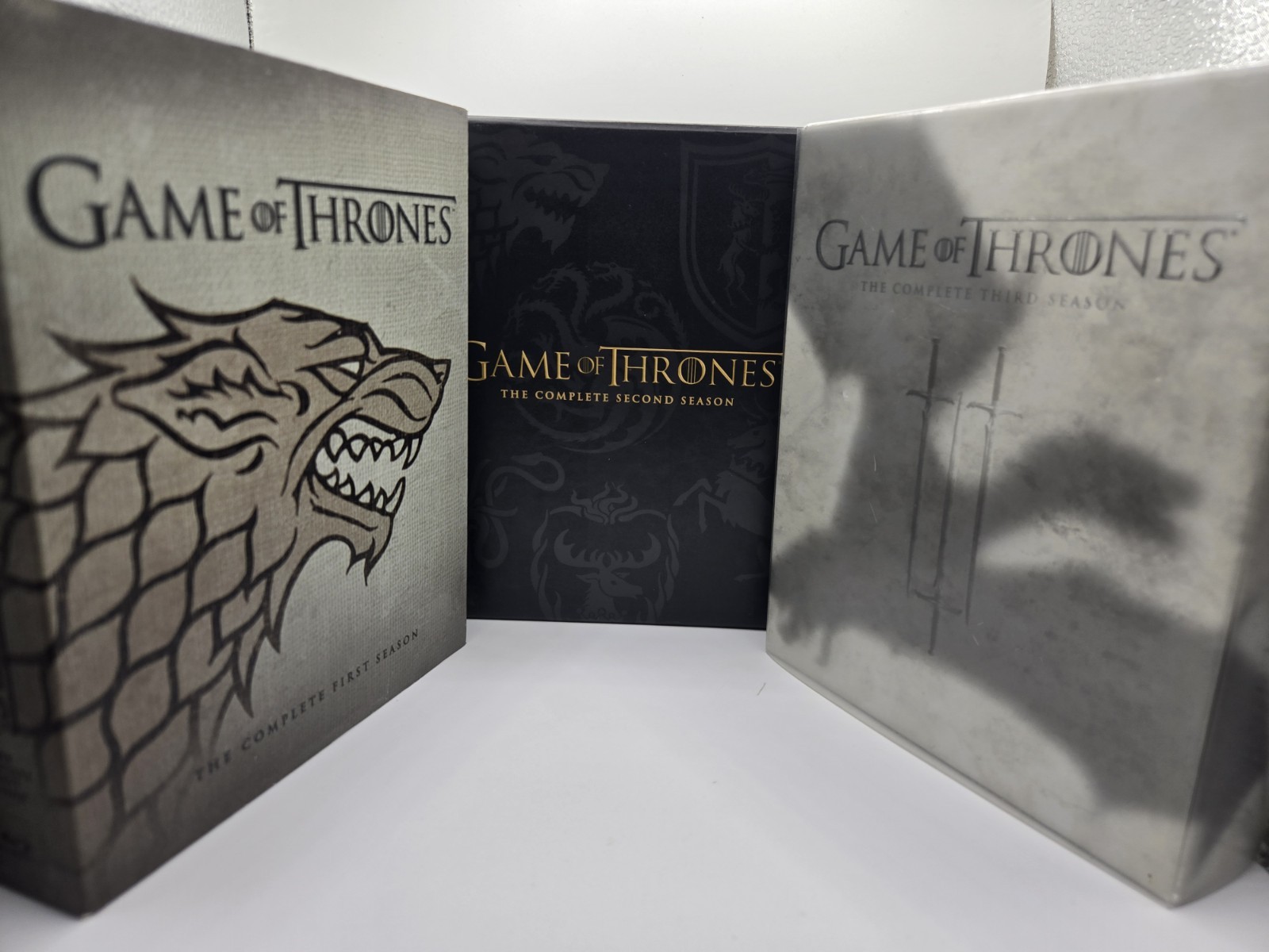Game of Thrones Seasons 1, 2, 3 Blu-ray Box Set Bundle HBO Fantasy Series TV-MA