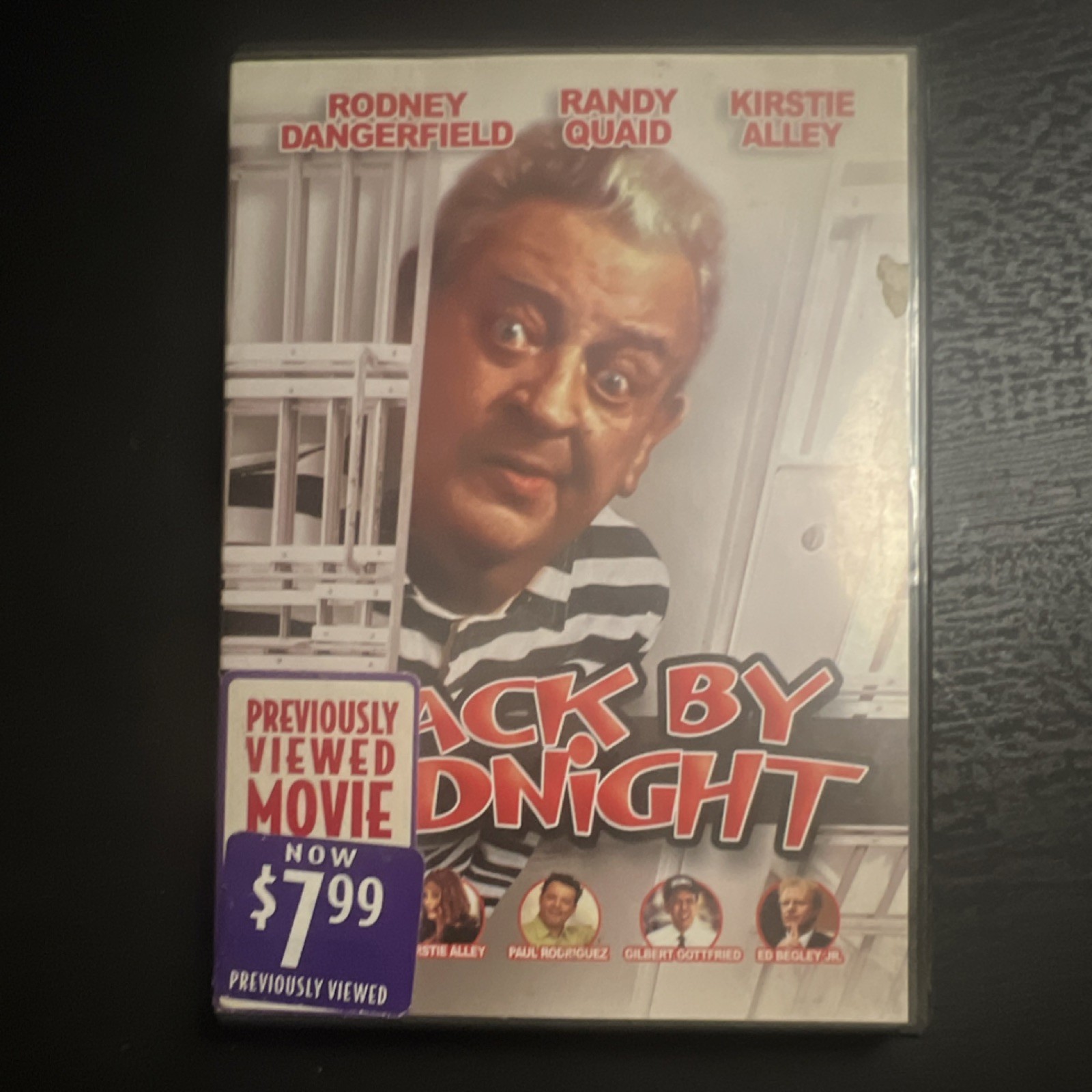 Monarch Video Back by Midnight DVD Rodney Dangerfield Comedy R