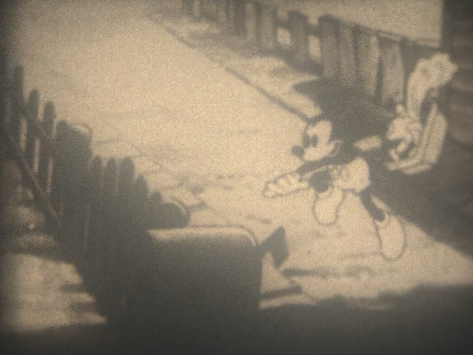 Disney’s “Mickey’s Best Girl” & “Stage Struck” (1933) 8mm Film, Minnie Donald VS