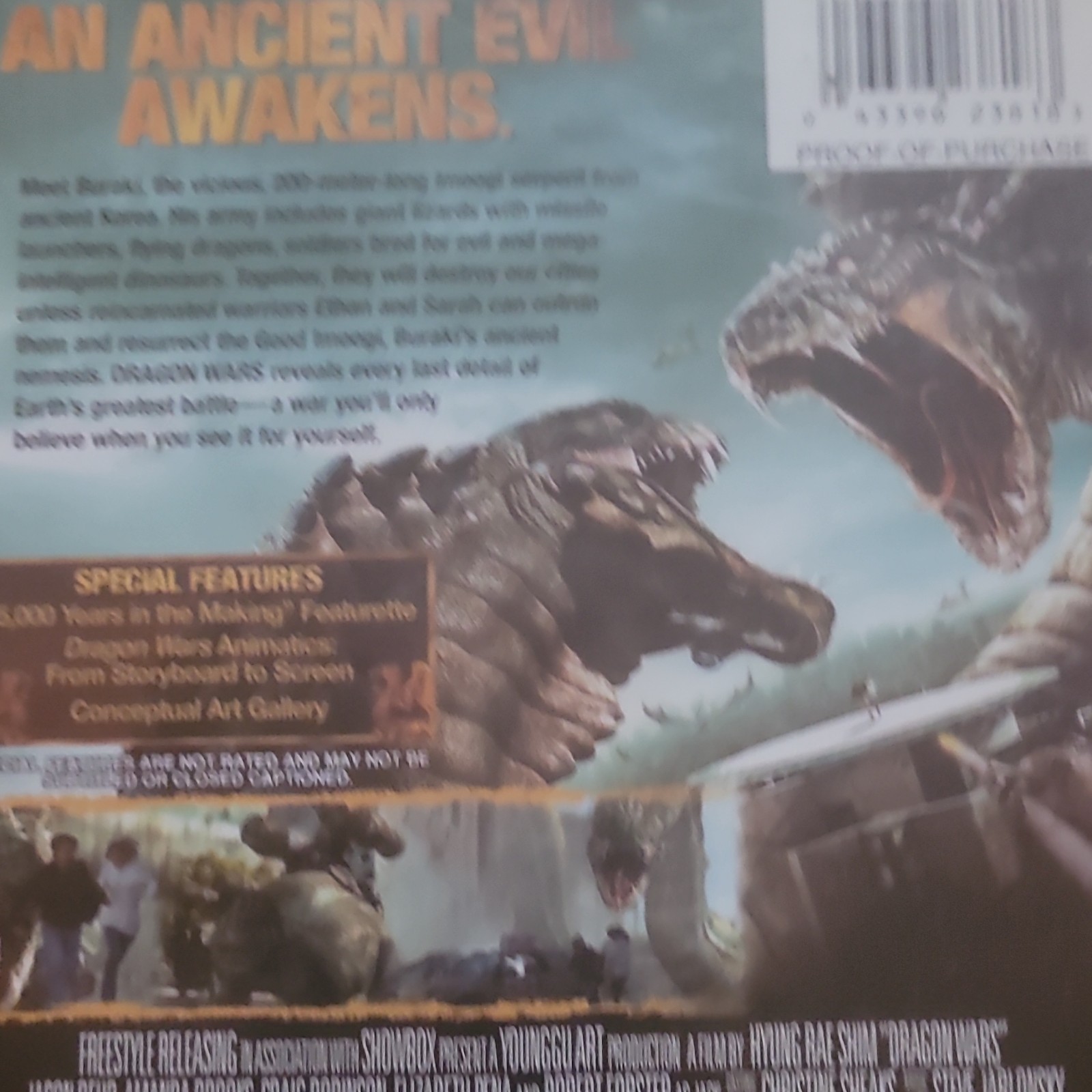 Dragon Wars DVD Movie Science Fiction Action Robert Forster Jason Behr
