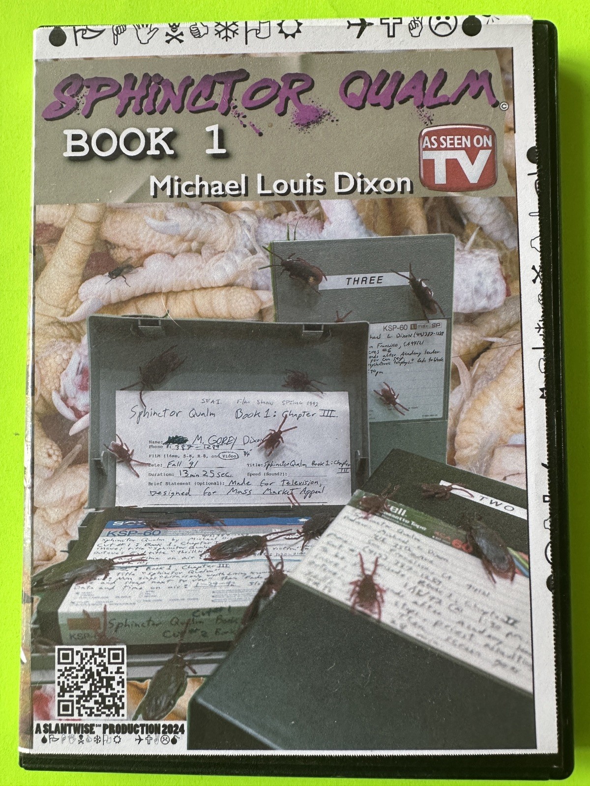 SPHINCTOR QUALM © & SHERMAN ACRES DVD Set SOV 1991 by Michael Louis Dixon Signed