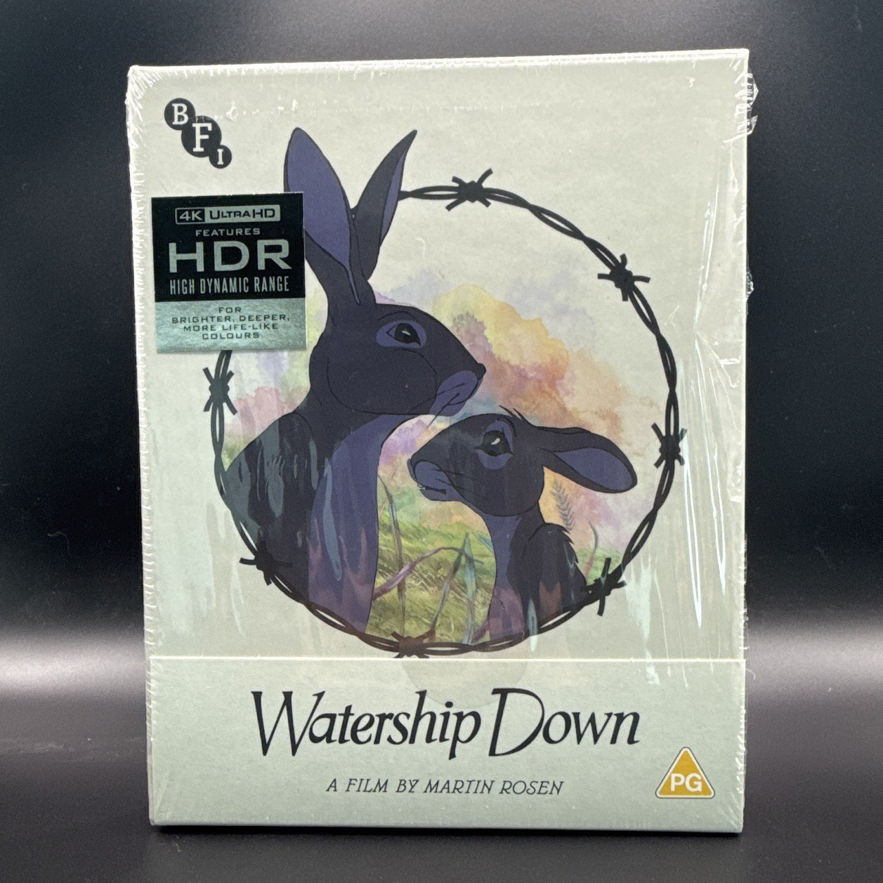 BFI Watership Down 4K UHD Blu-ray HDR Slipcase PG Martin Rosen John Hurt REG. B