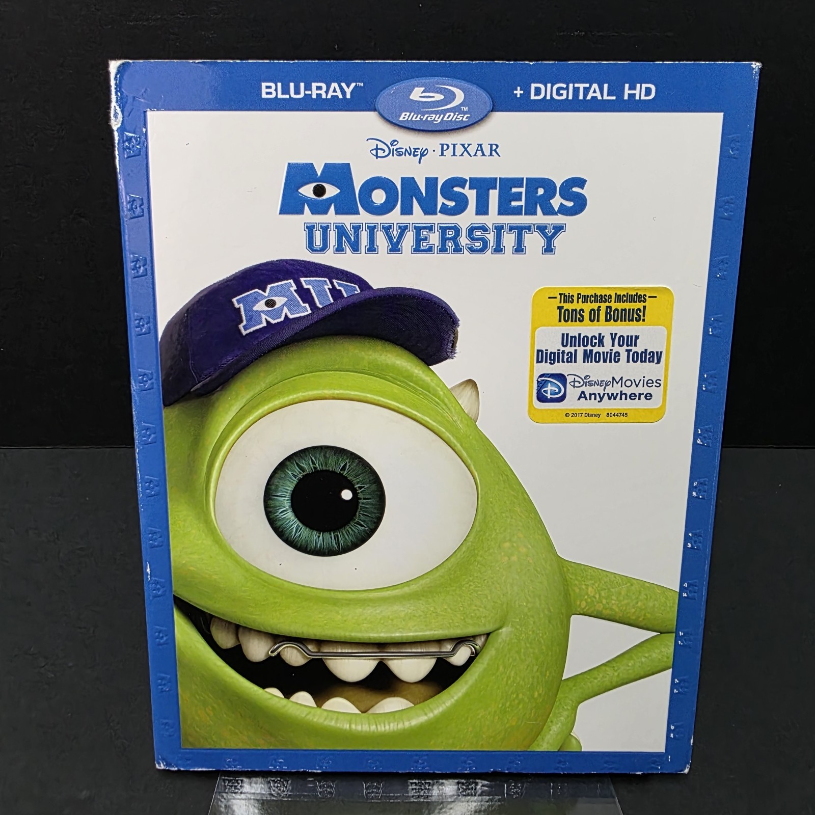 Monsters University Blu-ray Movie Disney Pixar Slipcover Like New B2G1 Free!