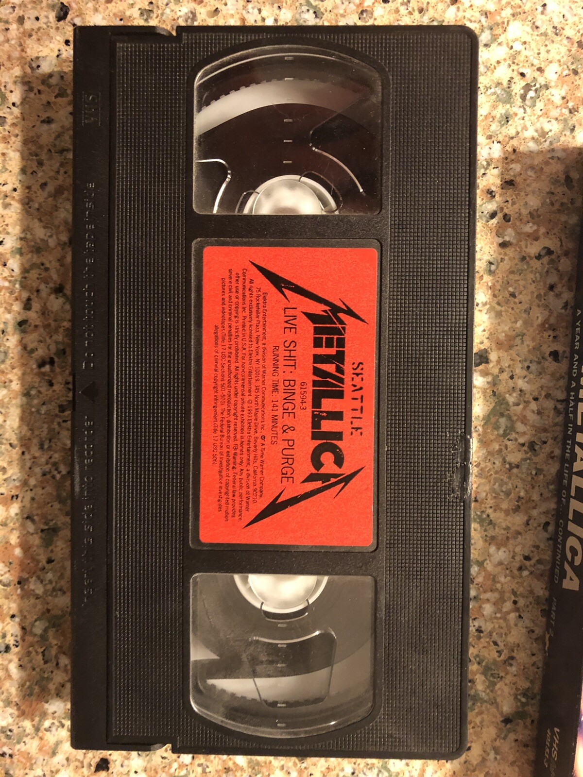 Metallica: Live Shit Binge & Purge – Seattle (VHS) – Used & A Year And A Half 2