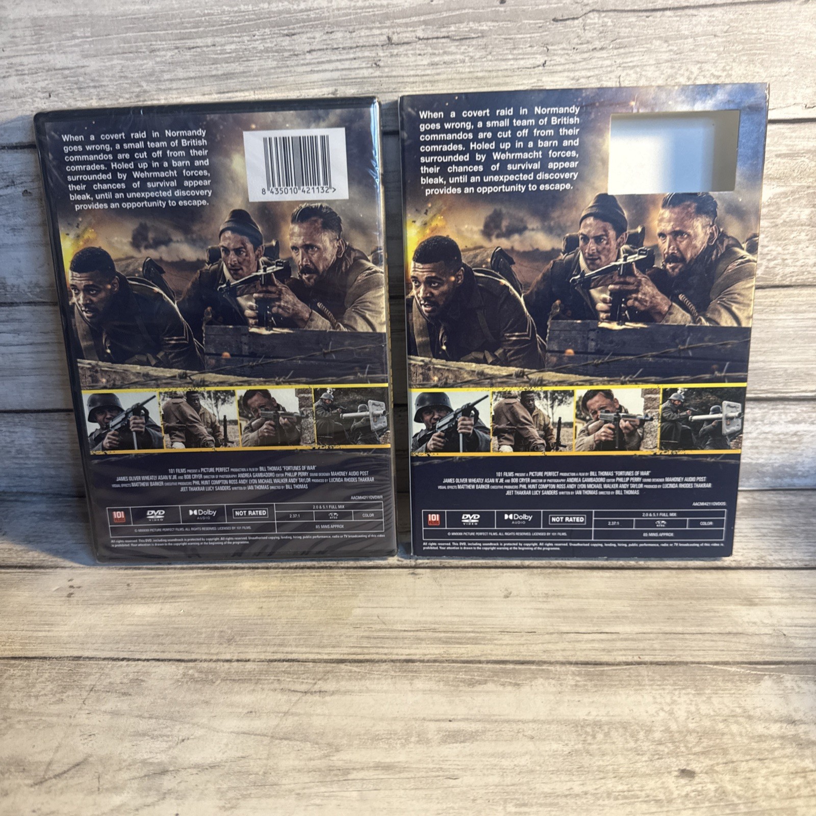 New! Fortunes of War (DVD, 2024) Sealed W/Slipcover Ships Free Military Action
