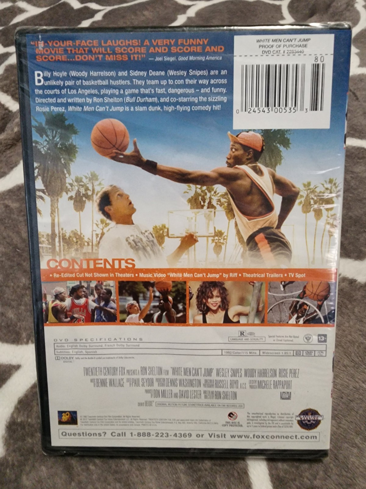 White Men Can’t Jump DVD – New/Sealed
