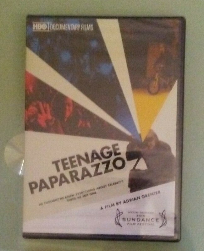 hbo documentary films TEENAGE PAPARAZZO a film by adrian grenier DVD NEW