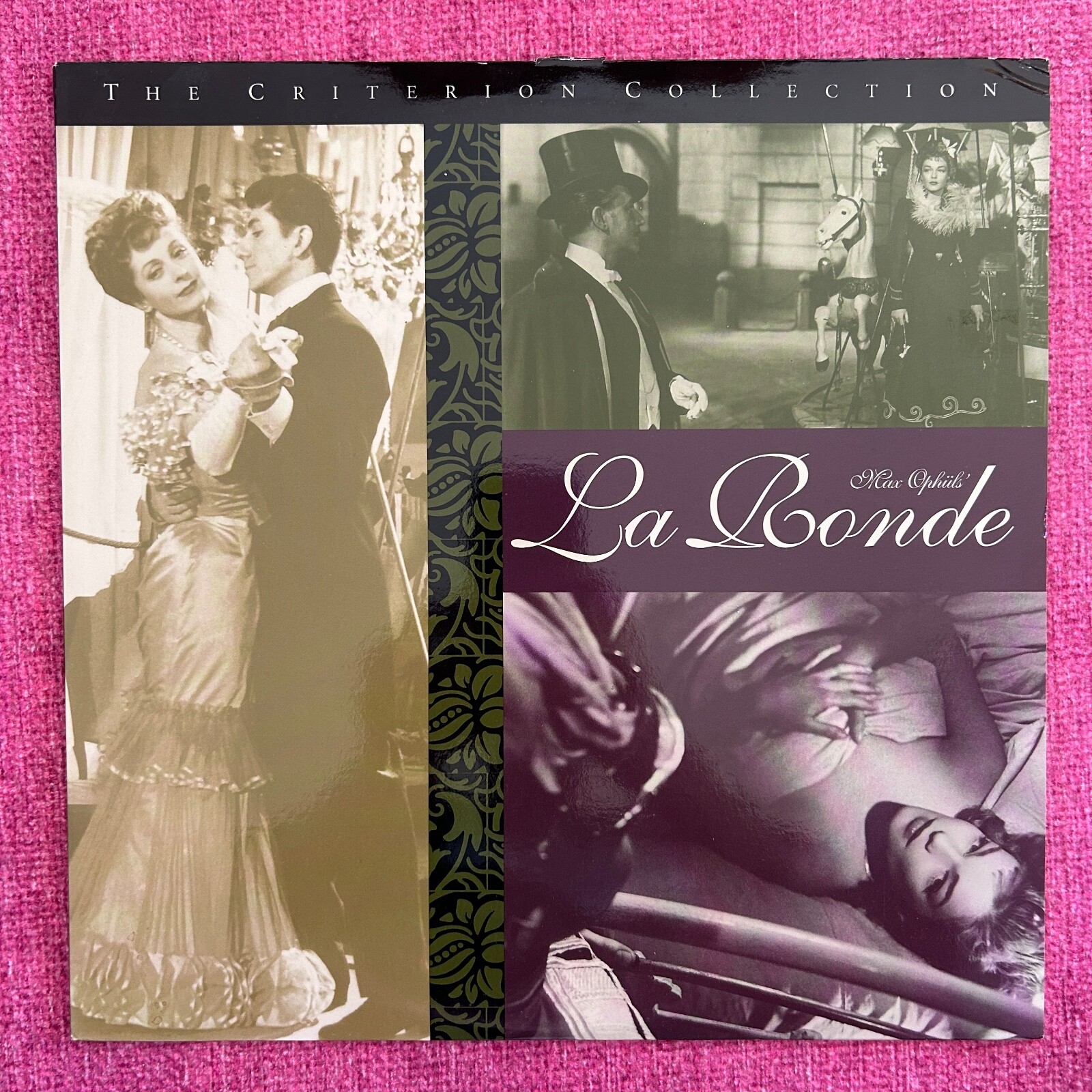 La Ronde (1950) Criterion Collection 264 Laserdisc Max Ophuls