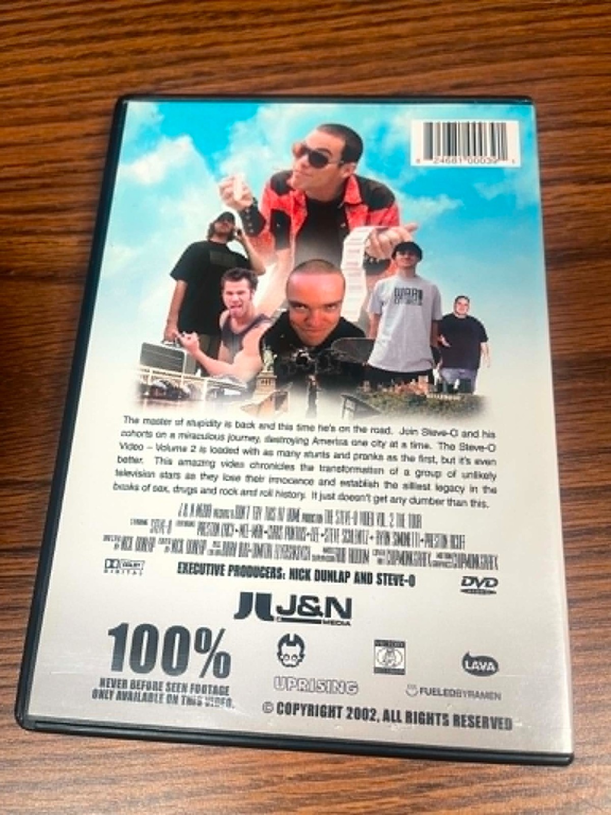2002 Steve-O / Steve O Dont Try This At Home 2 – The Tour DVD