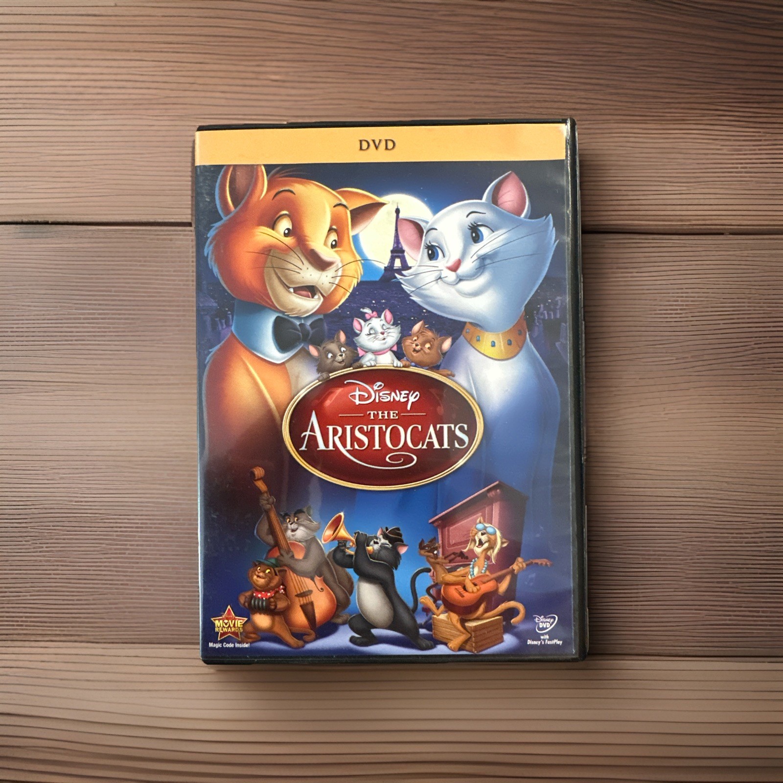 The Aristocats (DVD, 1970) Clean Disc