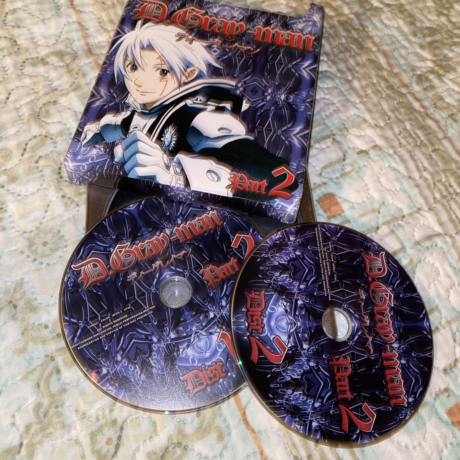 D Gray Man – Part 1- 5 Japan Anime DVD 2 discs Episode 1 – 65 English Sub