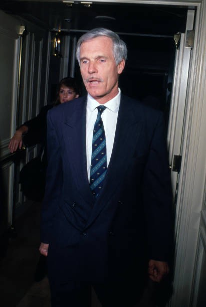 Ted Turner Circa 1980’s Historic 1988 Television Celebrity Old Photo