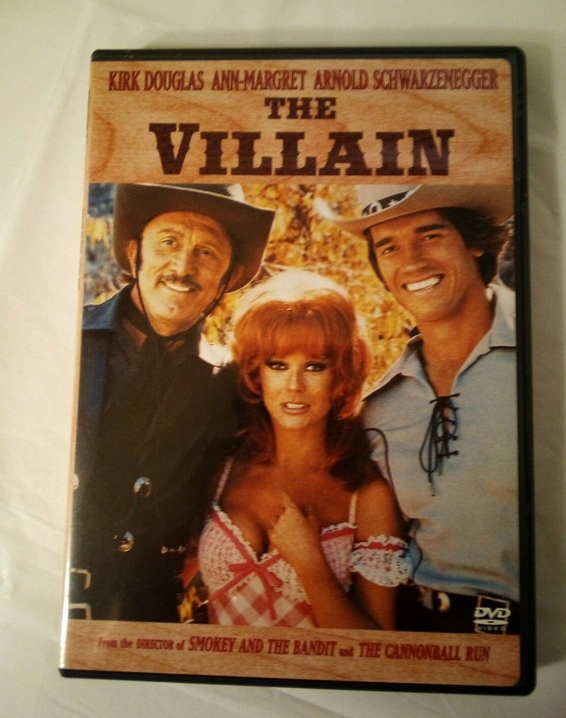 New DVD The Villain, Kirk Douglas, Ann Margaret, Arnold Schwarzenegger, Mother’s