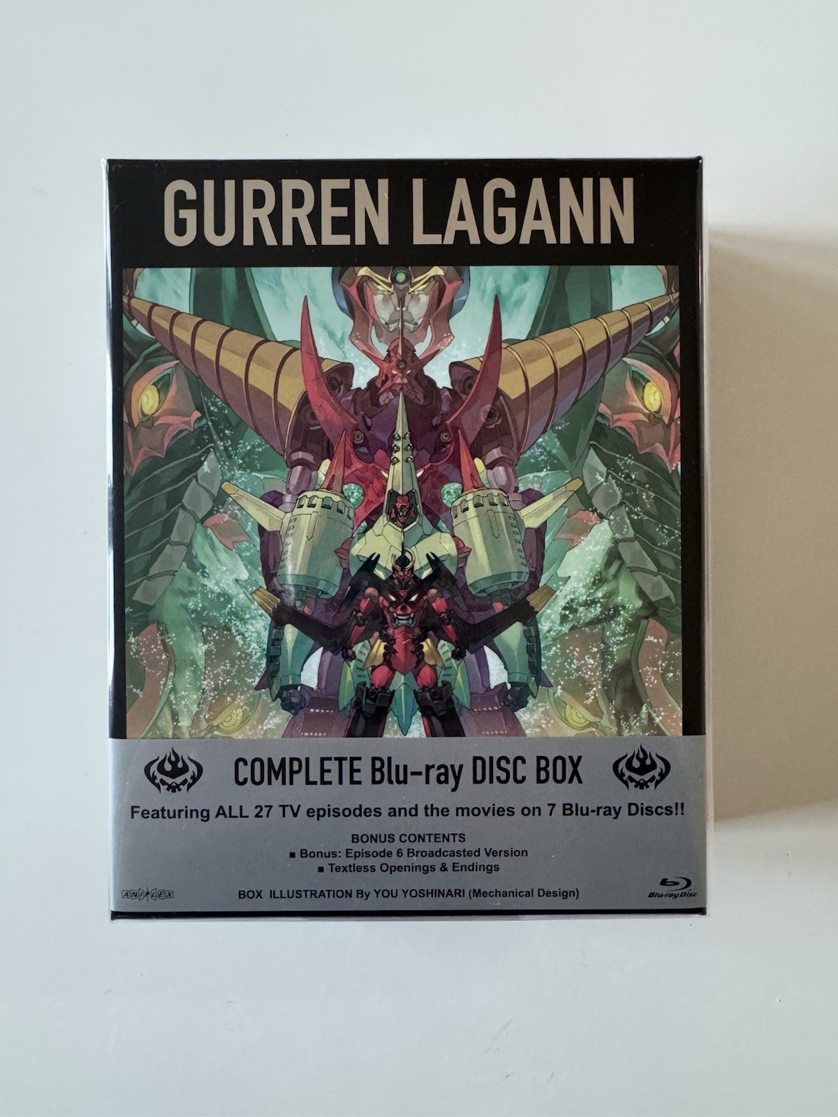 Gurren Lagann Limited Edition Complete Box Set Anime TV + Movies Blu-ray Sealed