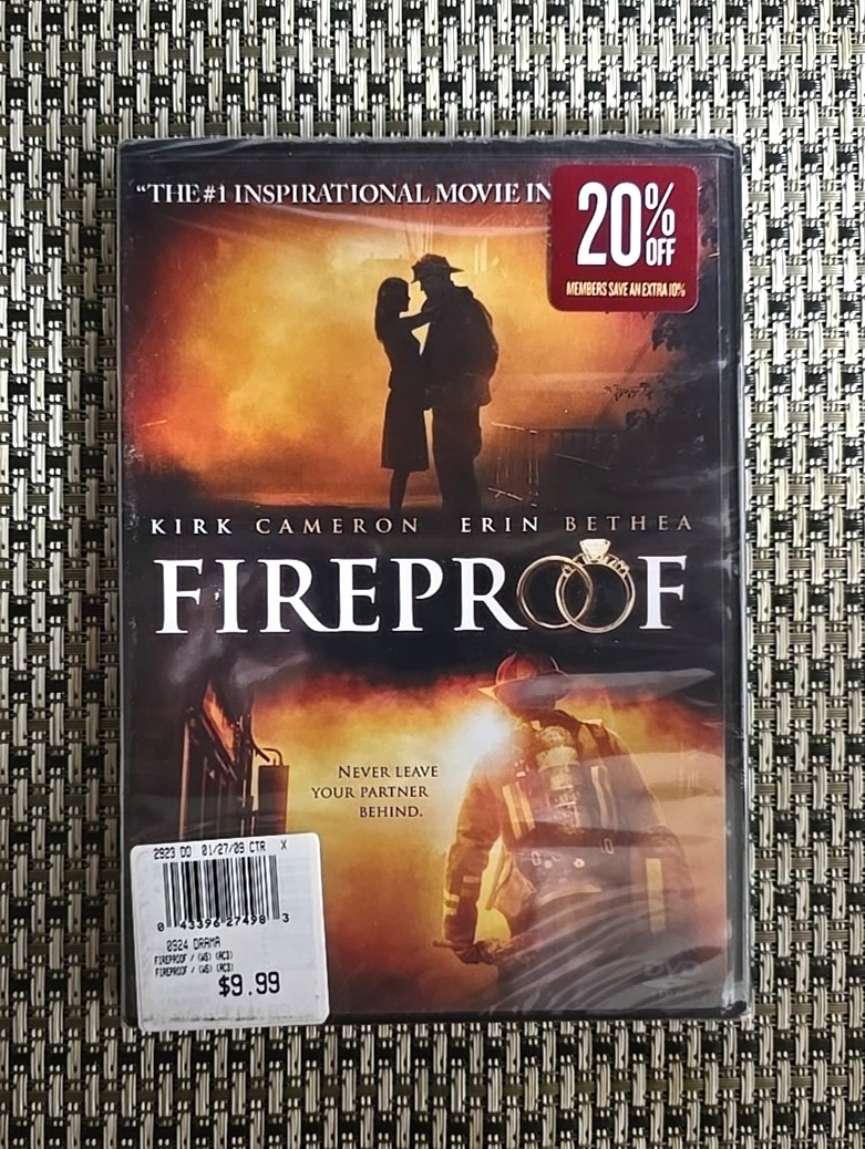 Fireproof (DVD Widescreen) ~ Region 1 ~ BRAND NEW SEALED ~ FREE SHIPPING