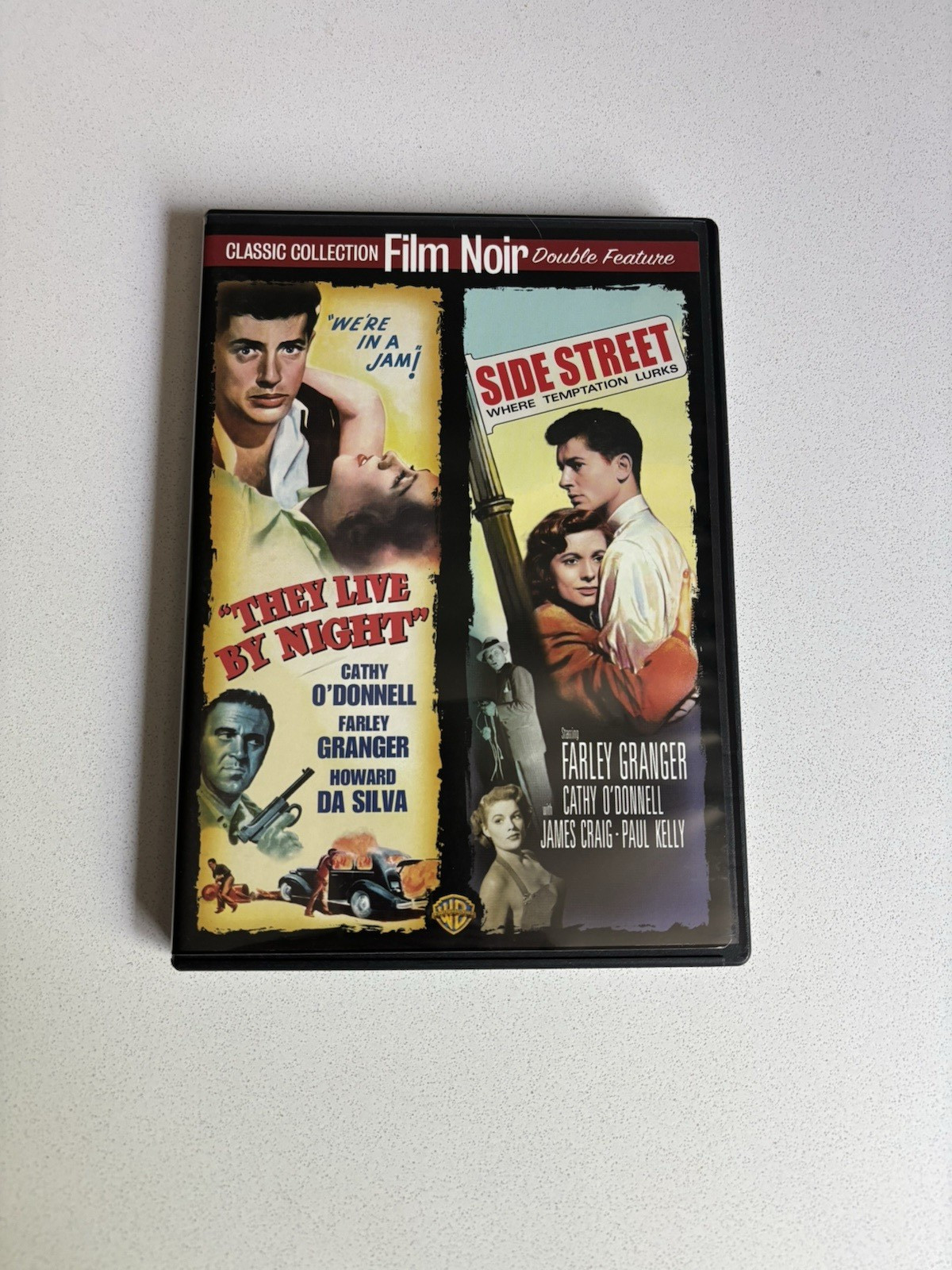 They Live By Night 1948 / Side Street 1949 DVD 2 Films Classic Noir