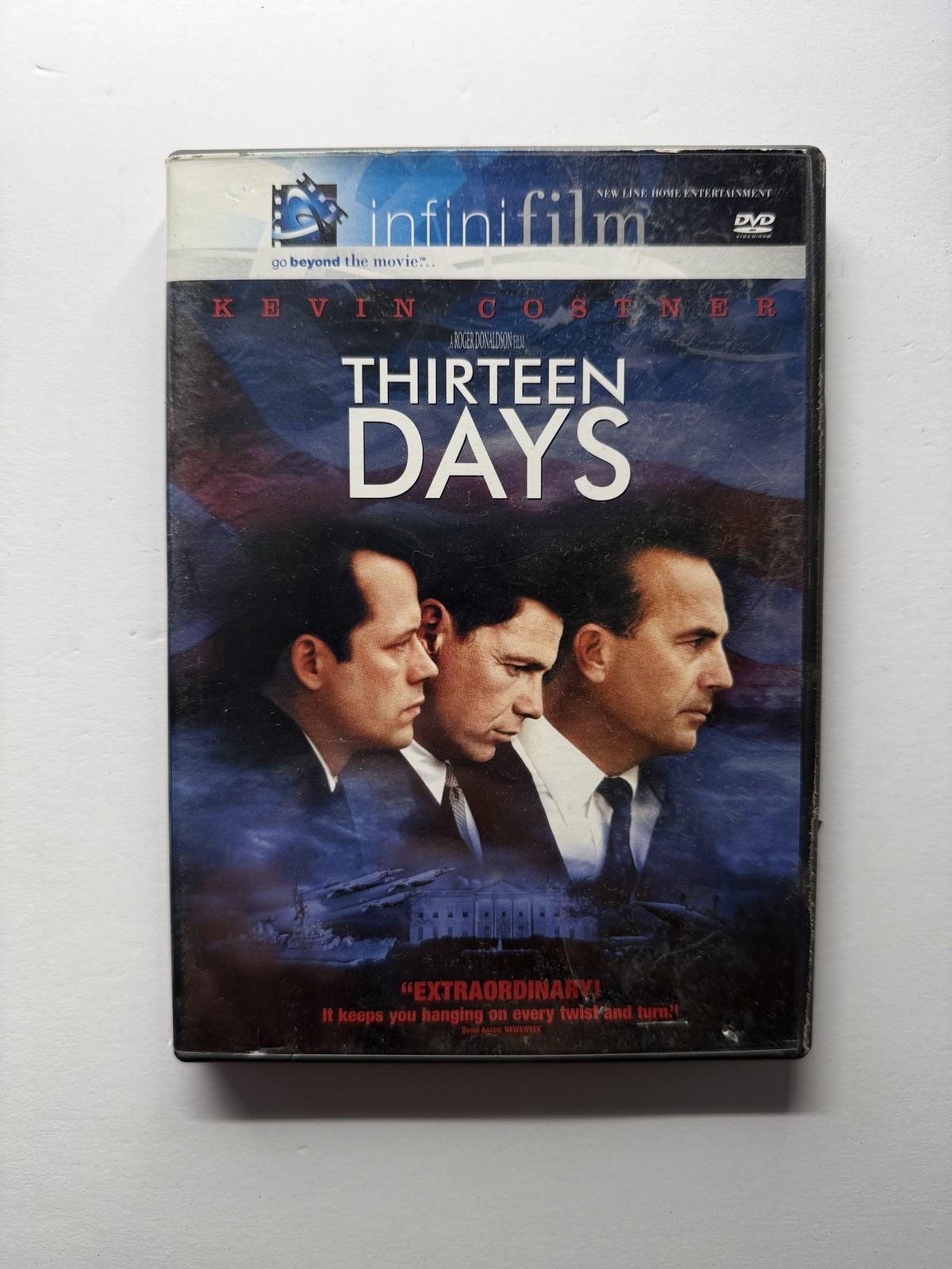 Thirteen Days DVD Kevin Costner InfiniFilm New Line Home Entertainment PG-13