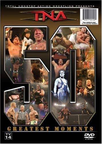 TNA Wrestling: The 50 Greatest Moments – DVD By Artist Not Provided – GOOD