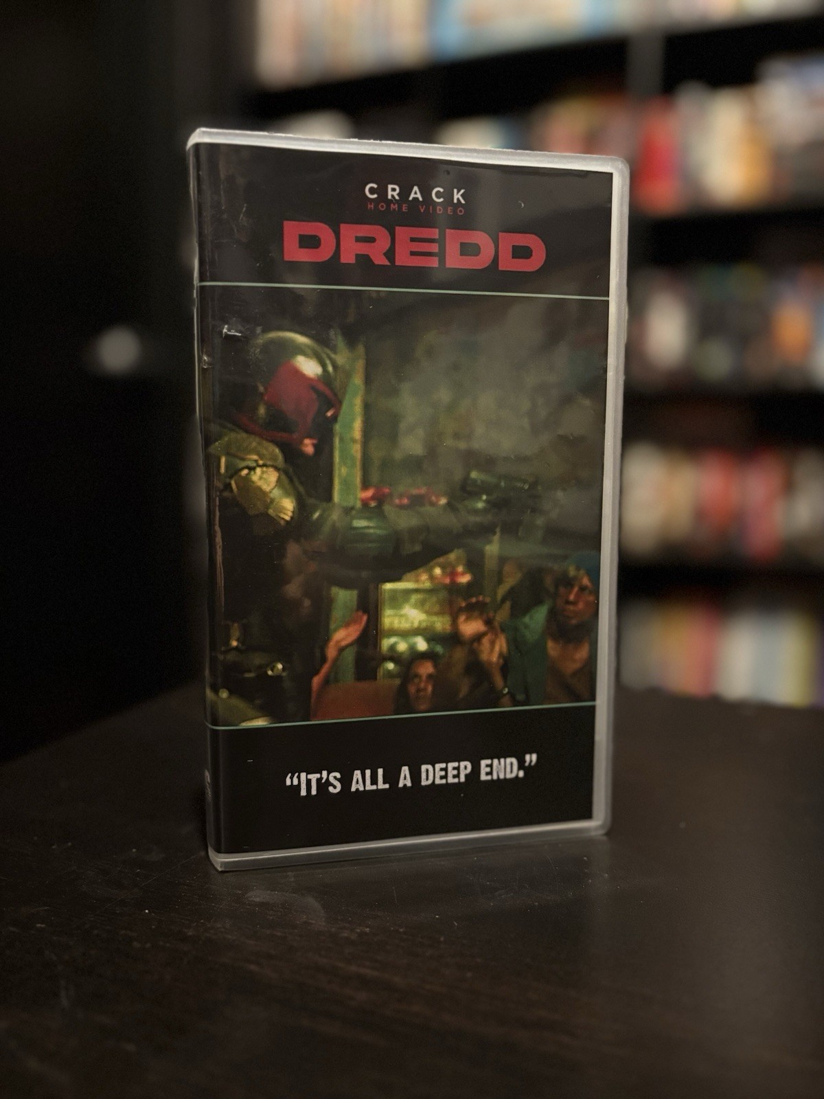 Custom VHS: Dredd (2012) / Pan + Scan / 4:3 Ratio / Judge Dredd
