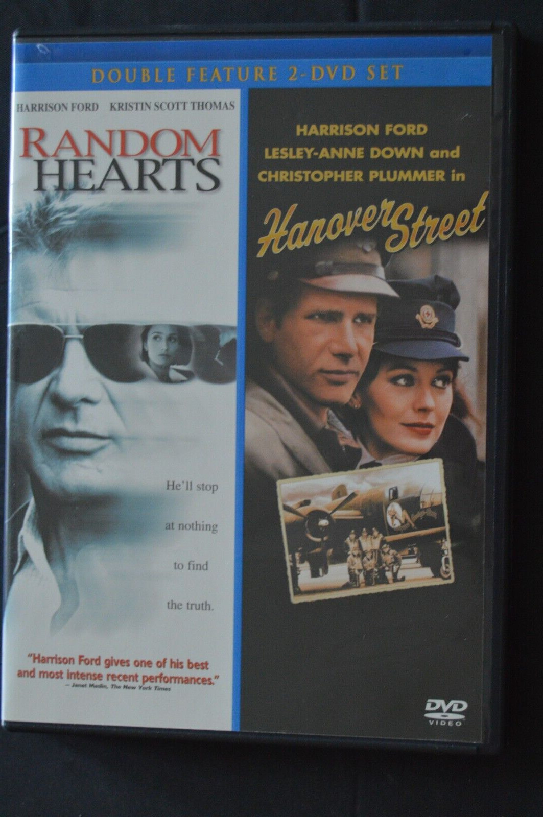 Random Hearts / Hanover Street (DVD, 2008, 2-Disc Set)