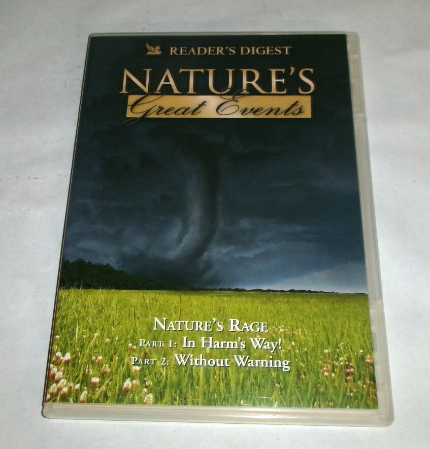 DVD Reader’s Digest Nature’s Great Events In Harm’s Way Without Warning