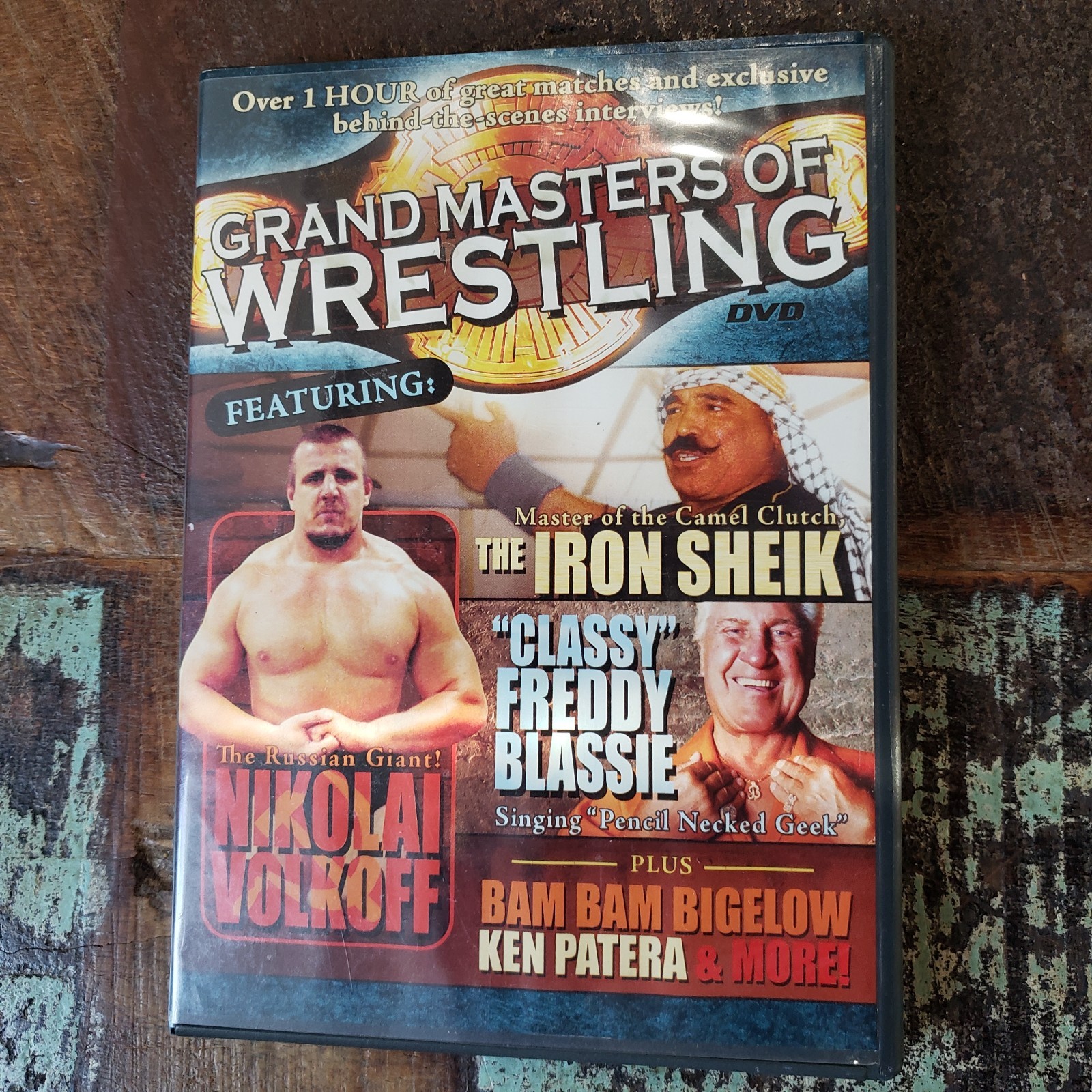 Grandmasters of Wrestling DVD 2006 The Iron Shiek Classy Freddie Blassie Excelle