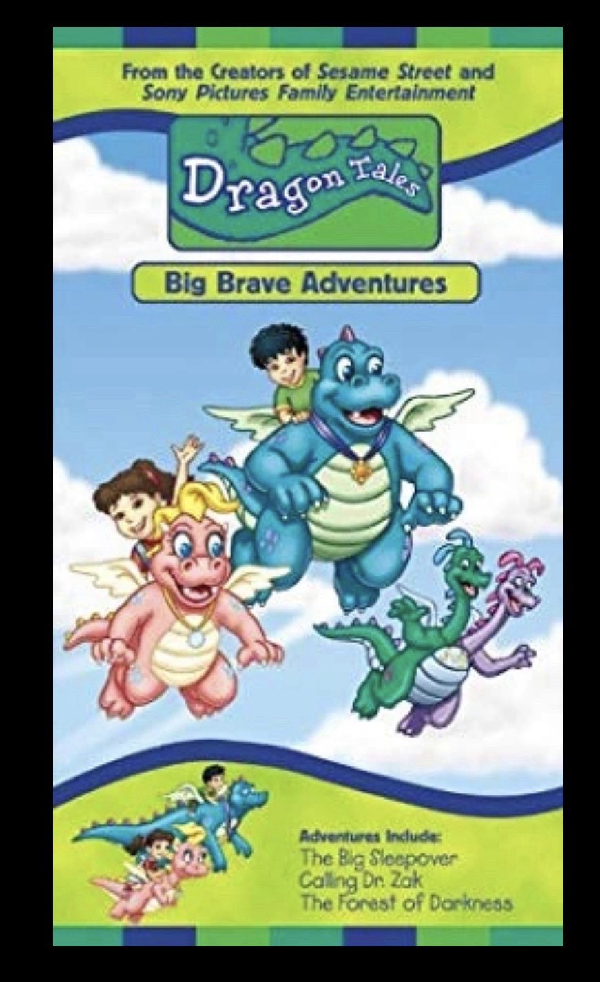Dragon Tales VHS Lot Of 3 Considering Feelings Of Others Let’s Stick To It Brave