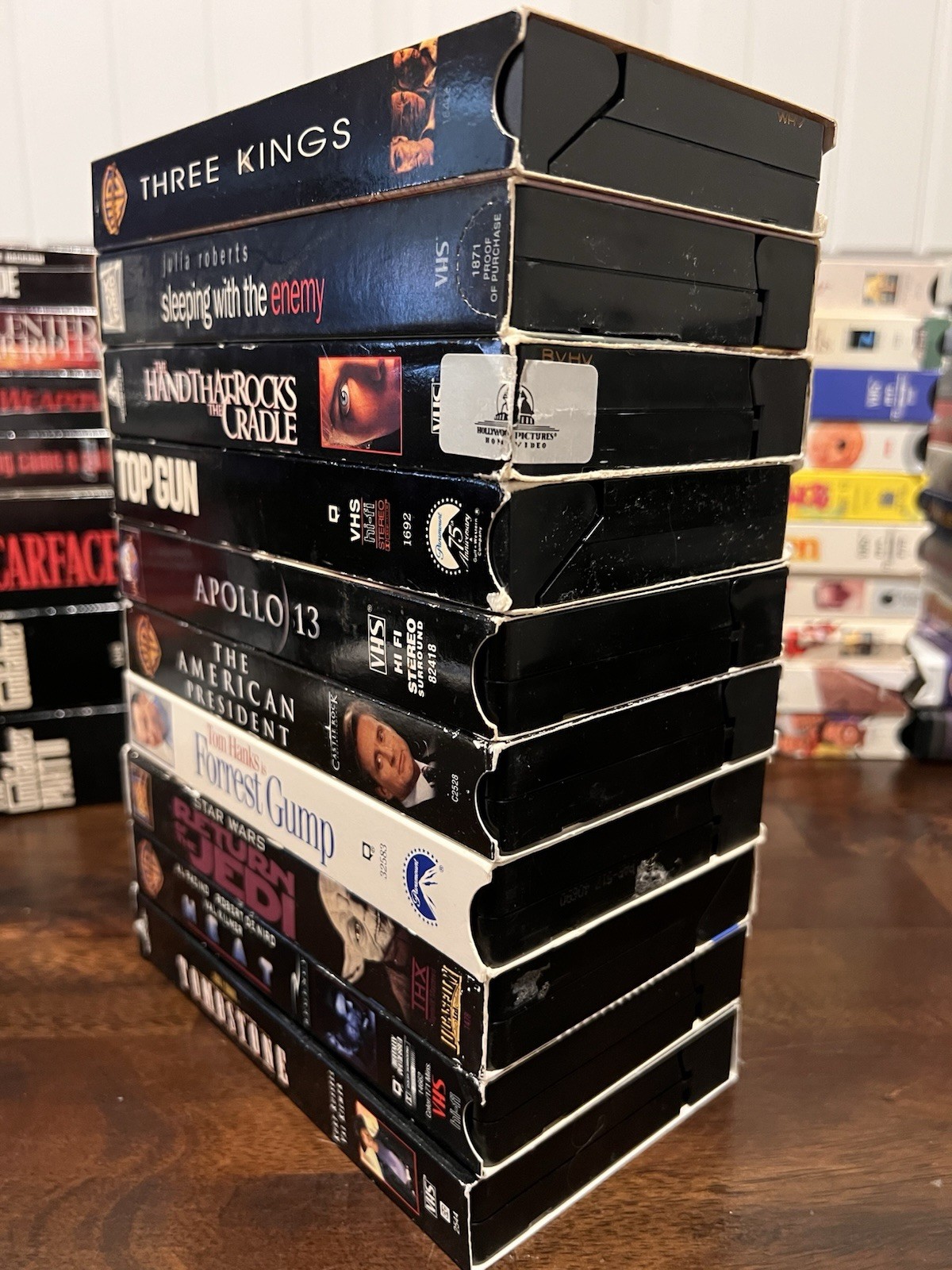 Lot Of 10 VHS Tapes Various Titles Action Drama Comedy 70s 80s 90s 00s Classics!