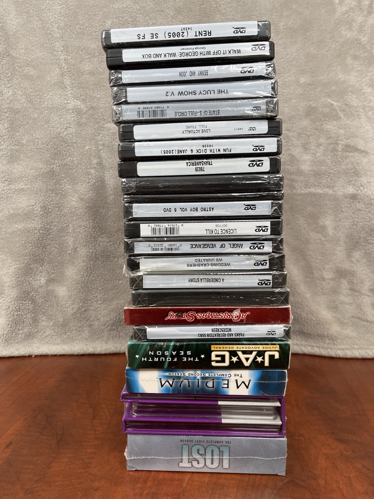Lot of 22 DVD TV Series Seasons & Movies Mixed All New & Sealed