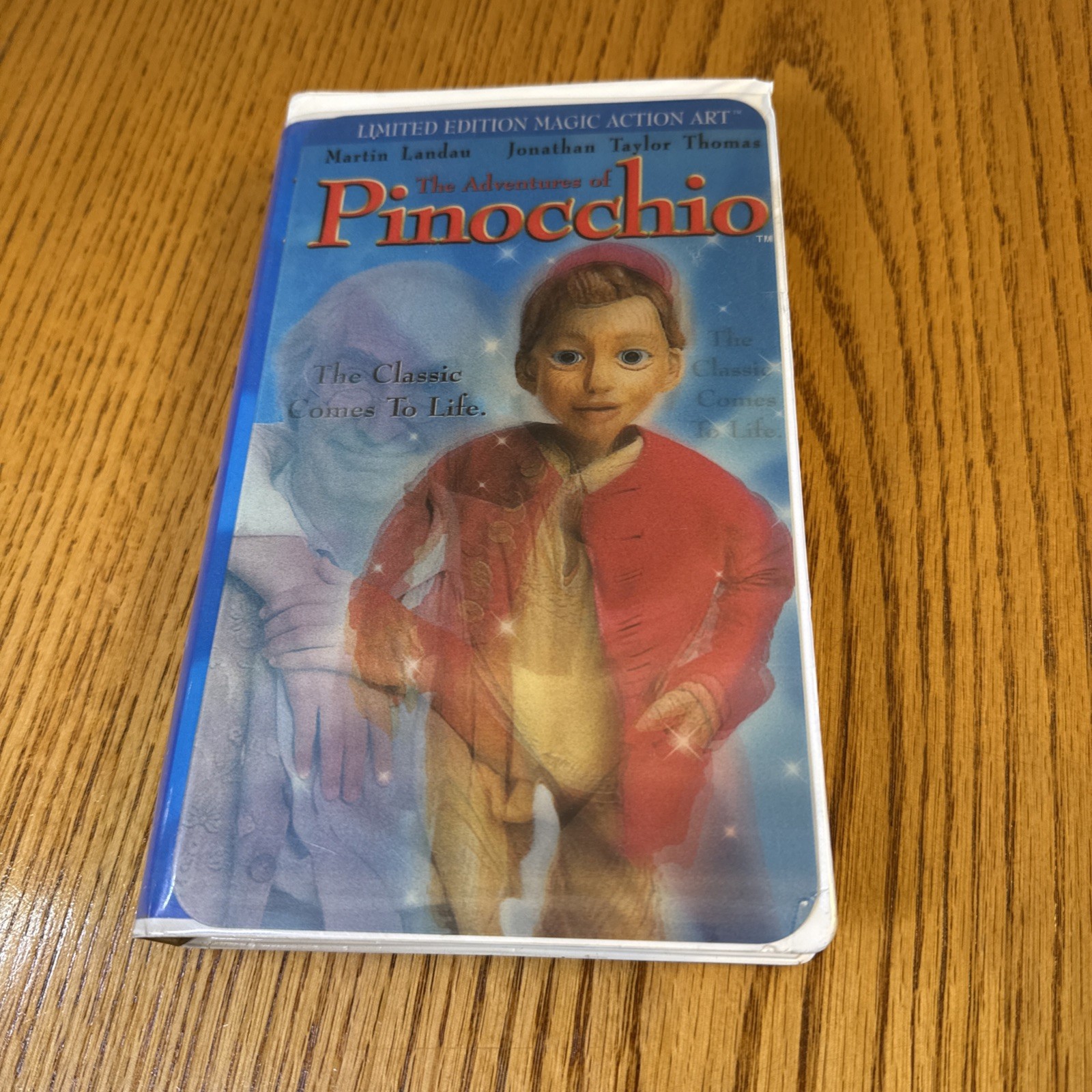 The Adventures of Pinocchio (VHS, 1996, Clamshell) Limited Edition Magic Action.