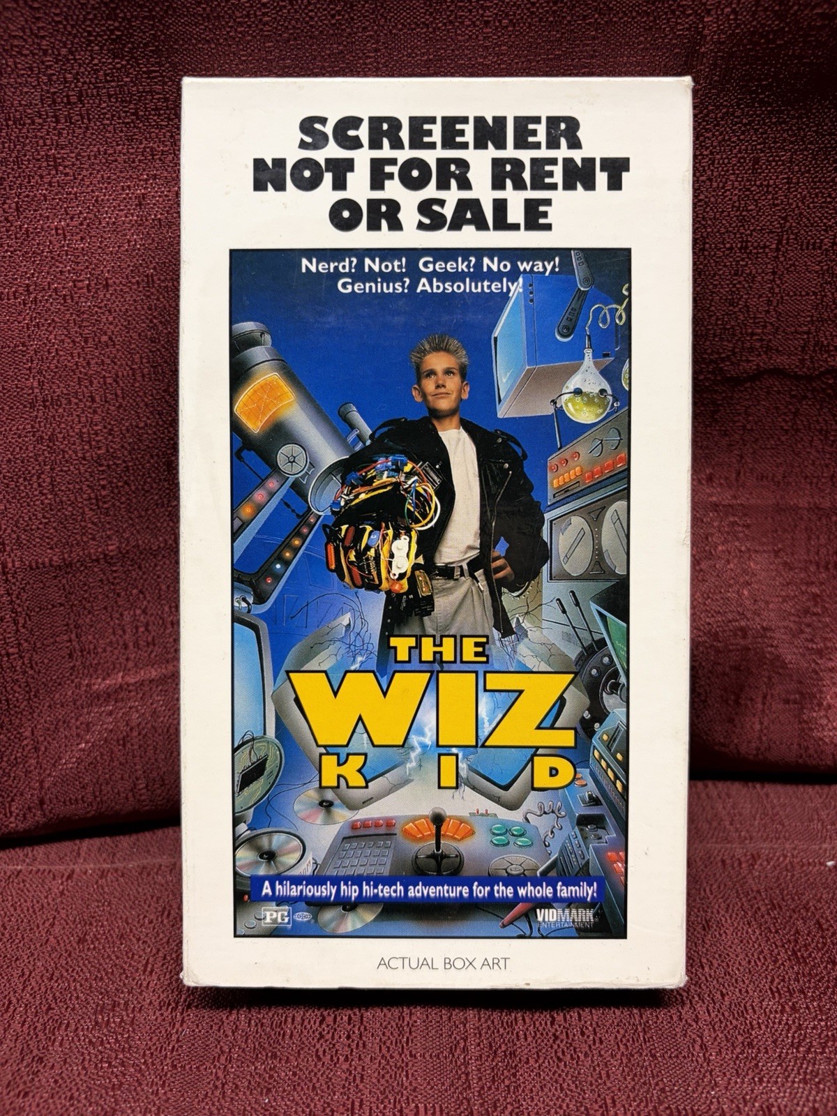 The Wiz Kid VHS Promo Screener Video Vidmark Rare Oop Htf 1993
