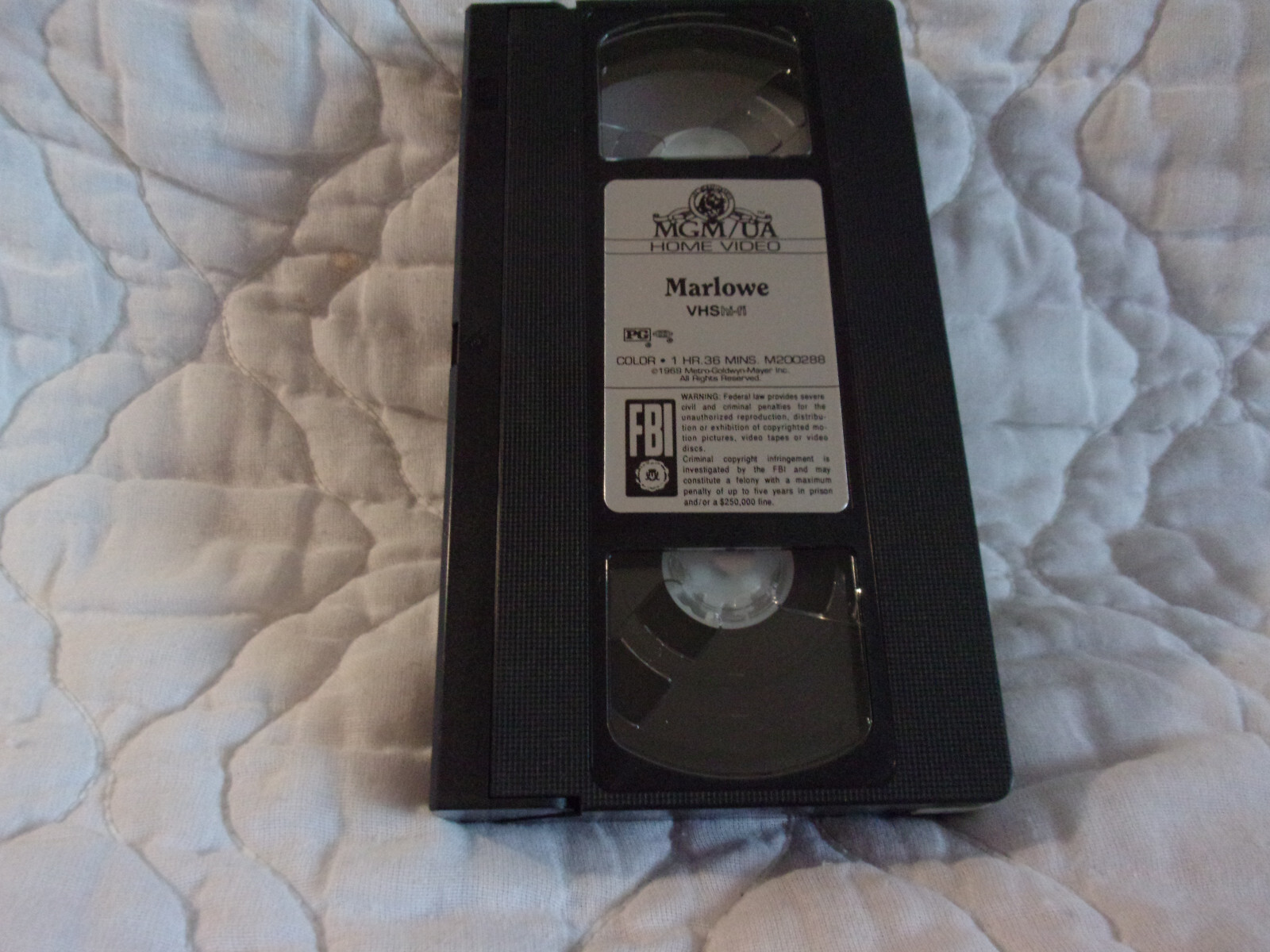 MARLOWE VHS JAMES GARNER BRUCE LEE RITA MORENO CARROLL O’CONNOR CRIME DRAMA 60’S