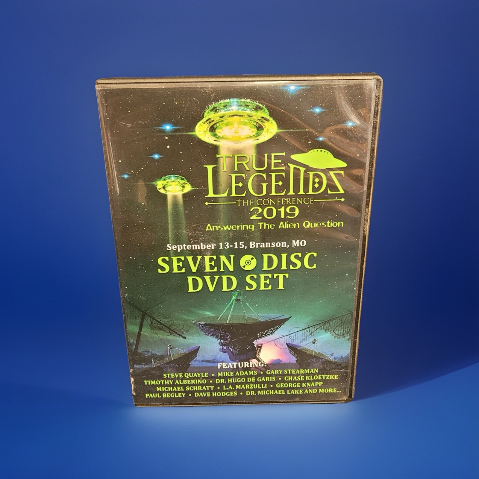 2019 True Legends Conference 7 DVD Set – UFO UAP Steve Quayle, Timothy Alberino