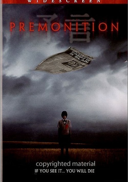 Premonition, DVD, 2005, Japanese Language with English or Spanish Subtitles