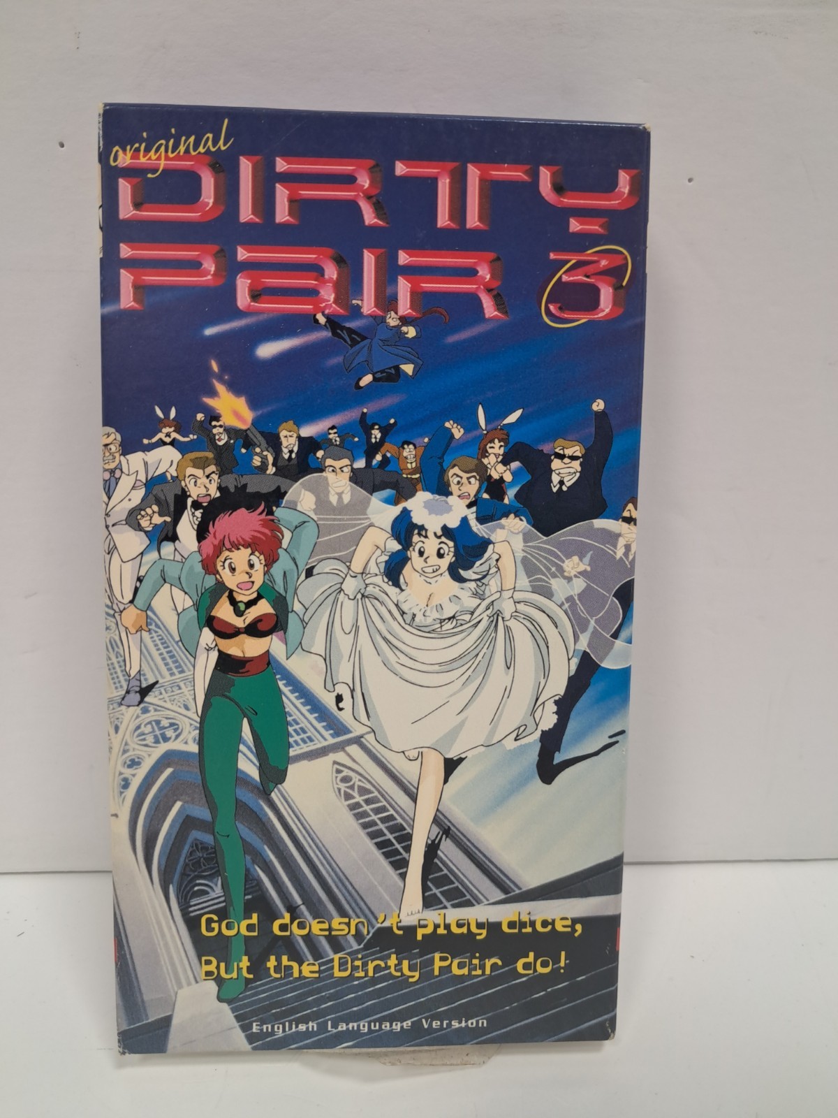 Vintage Anime – ORIGINAL DIRTY PAIR VOL. 3 – VHS – Used – ADV Films – 1998