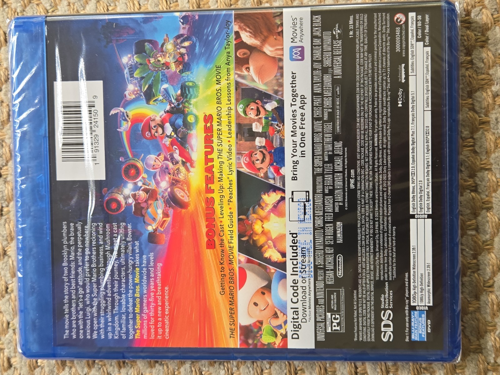 The Super Mario Bros. Movie – Power Up Edition Blu-ray + DVD + Digital