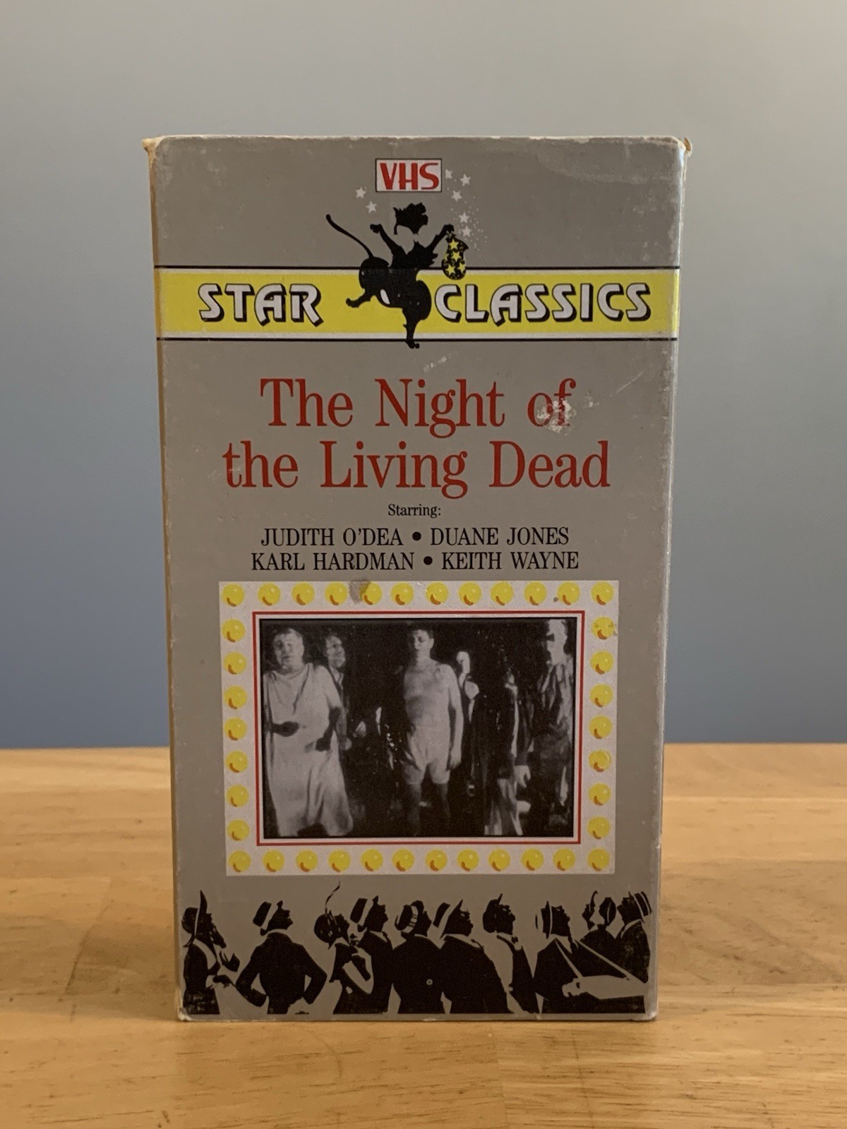 Night Of The Living Dead VHS Horror Black & White Star Classics Video 1985