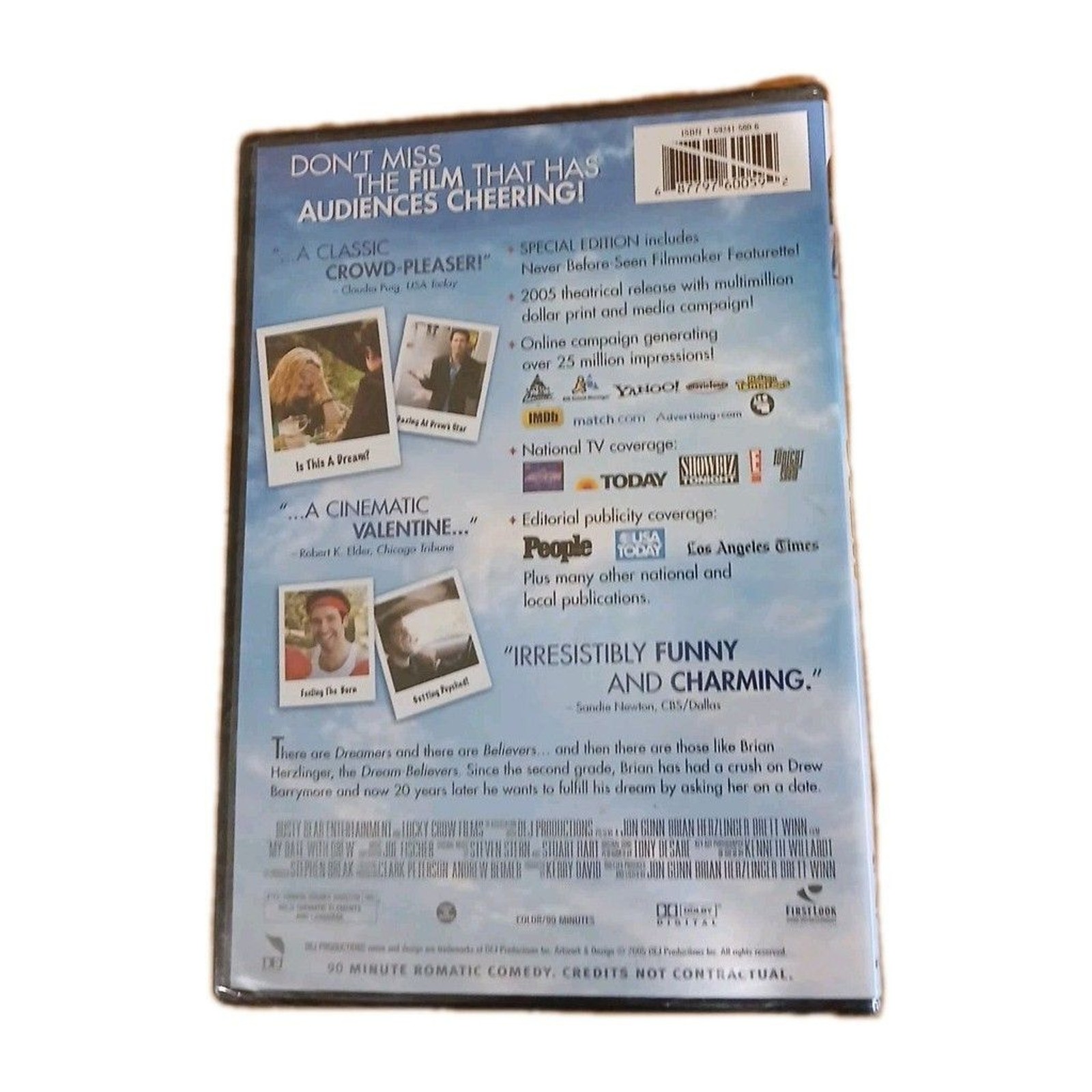My Date With Drew DVD 2006 New Sealed