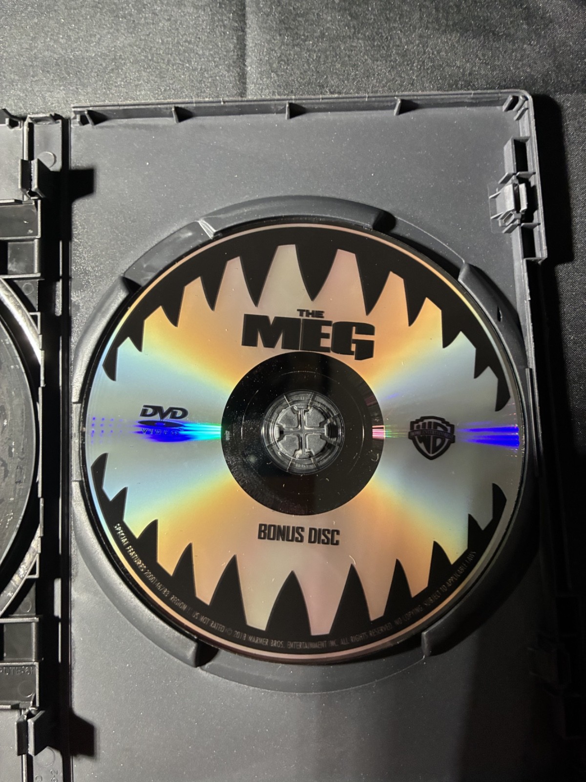The Meg (DVD, 2018) Jason Statham