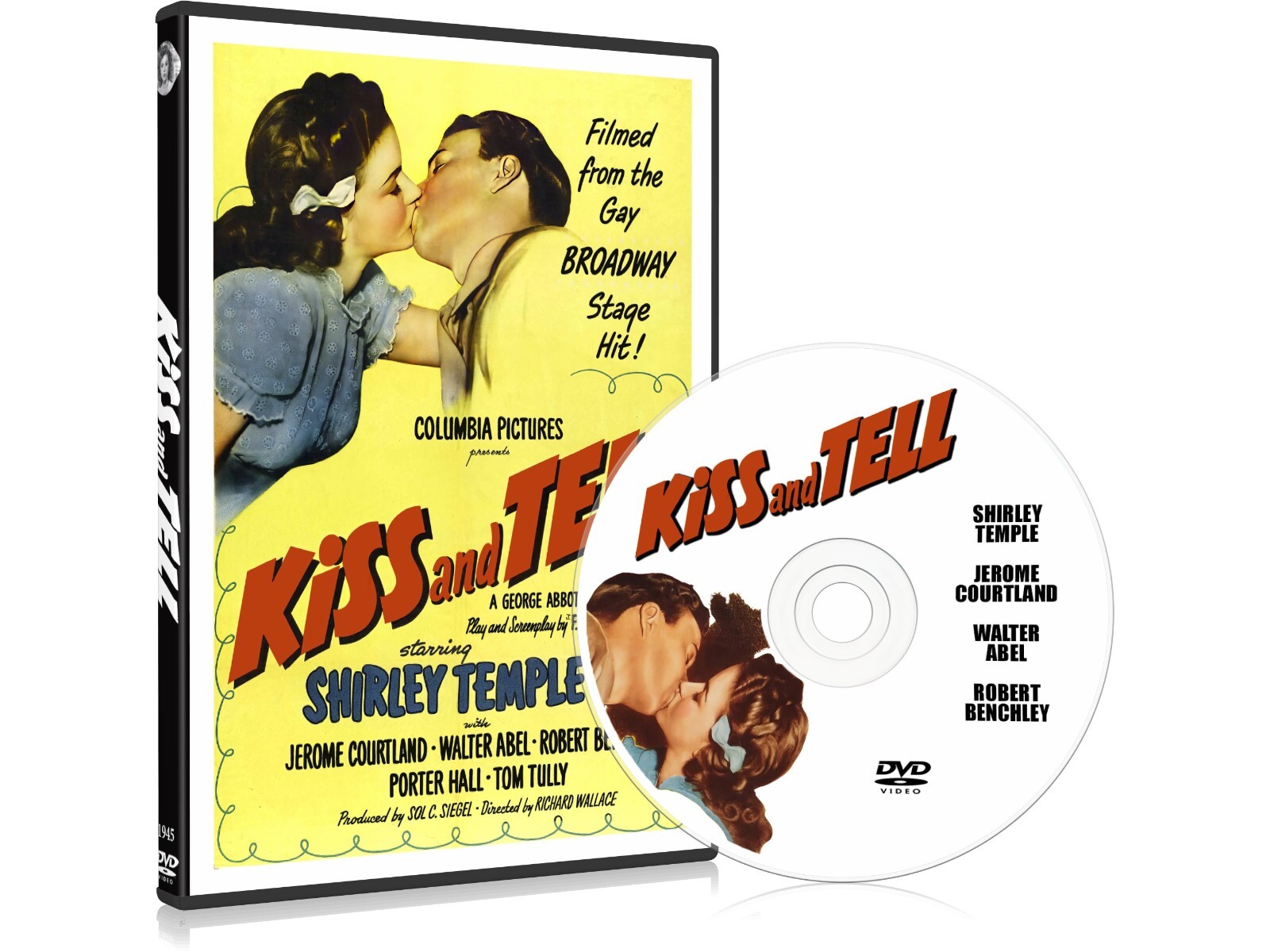 Kiss and Tell (1945) Comedy DVD