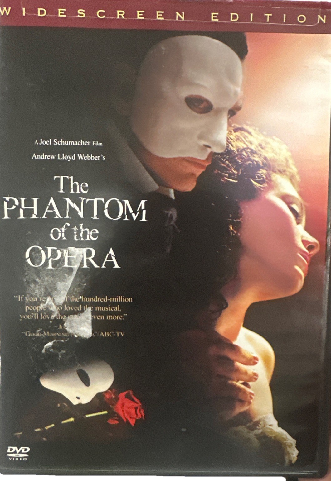The Phantom of the Opera (Widescreen Edition) – DVD – VERY GOOD