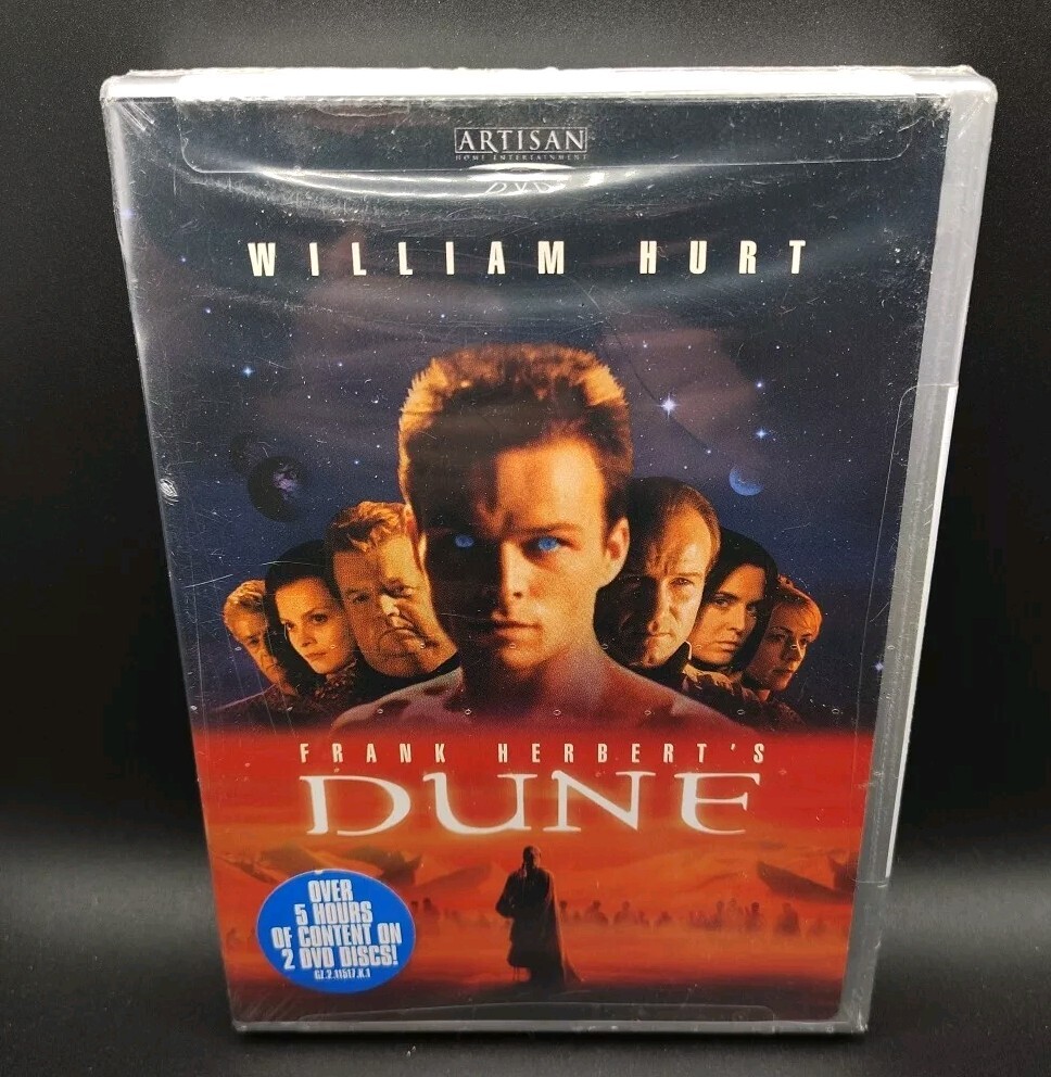 Dune Miniseries (DVD, 2000) New Sealed William Hurt, John Harrison, Rare HTF OOP