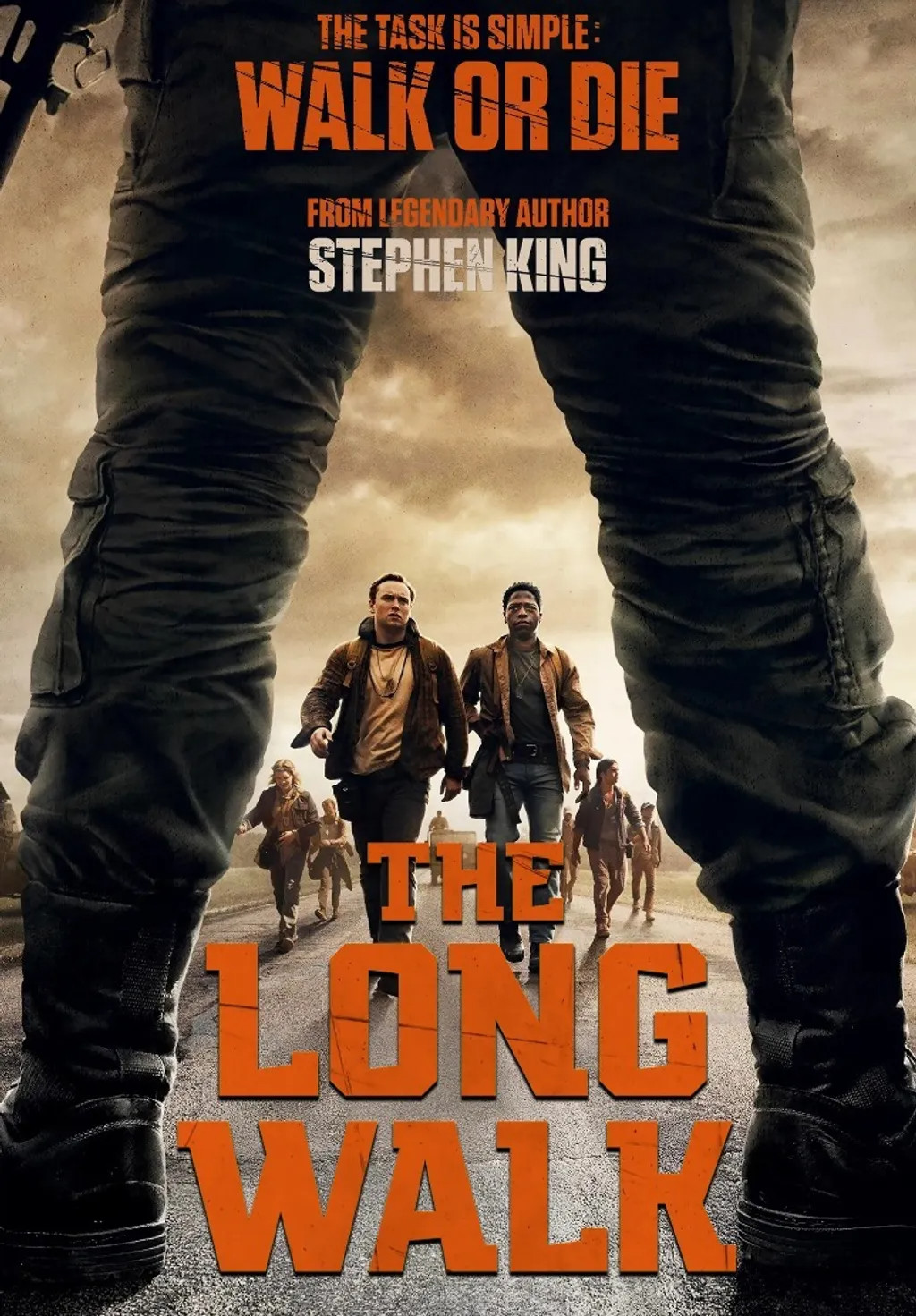 The Long Walk DVD | Sci-Fi Thriller Movie (2025) | Free Region CD| English Audio