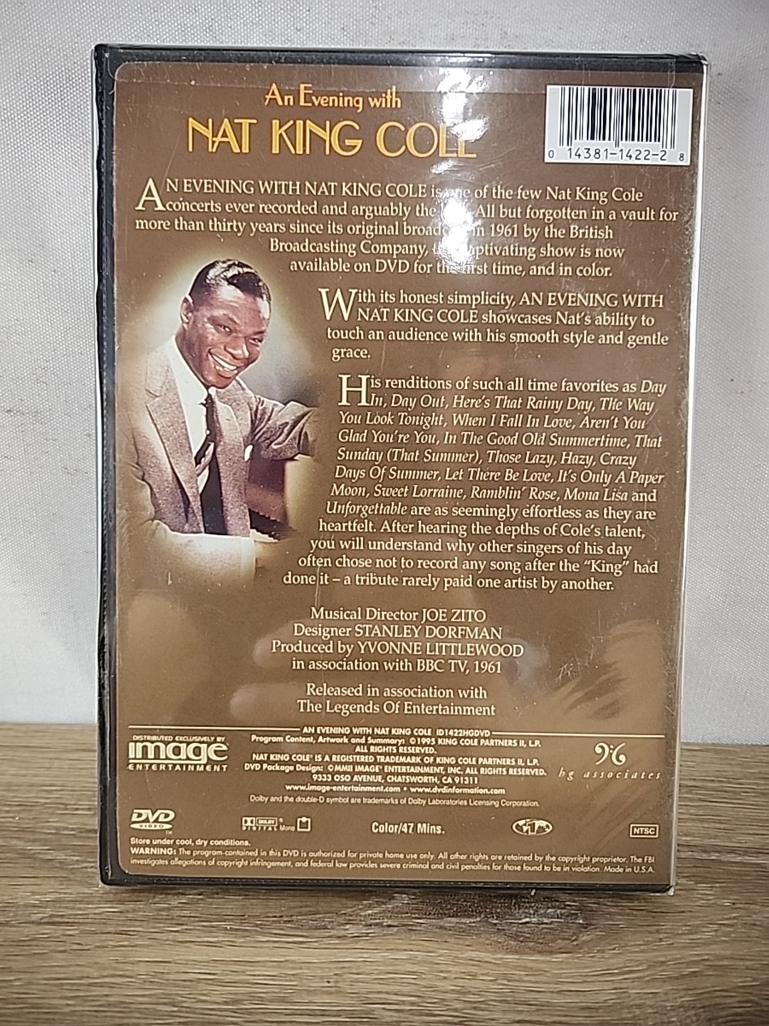 An Evening with Nat King Cole (DVD, 2002) NEW / SEALED