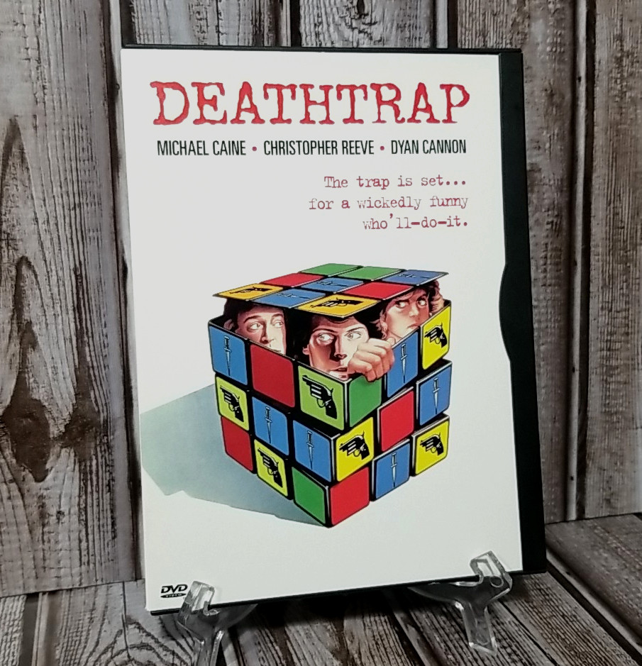 Deathtrap (Snapcase DVD, 1982) Michael Caine Christopher Reeve Dyan Cannon
