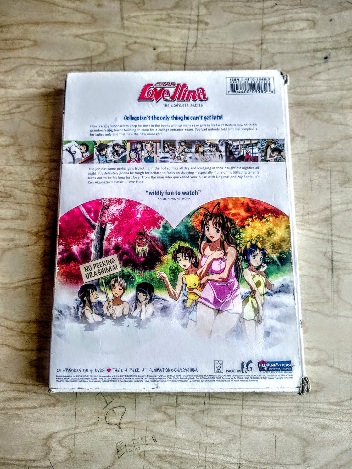 Love Hina The Complete Series Anime DVD Box Set English Subtitles